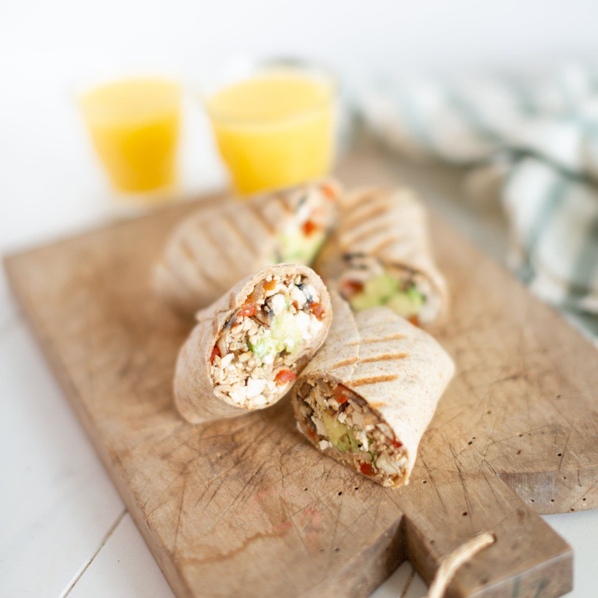 Veggie Scramble Wraps banner image