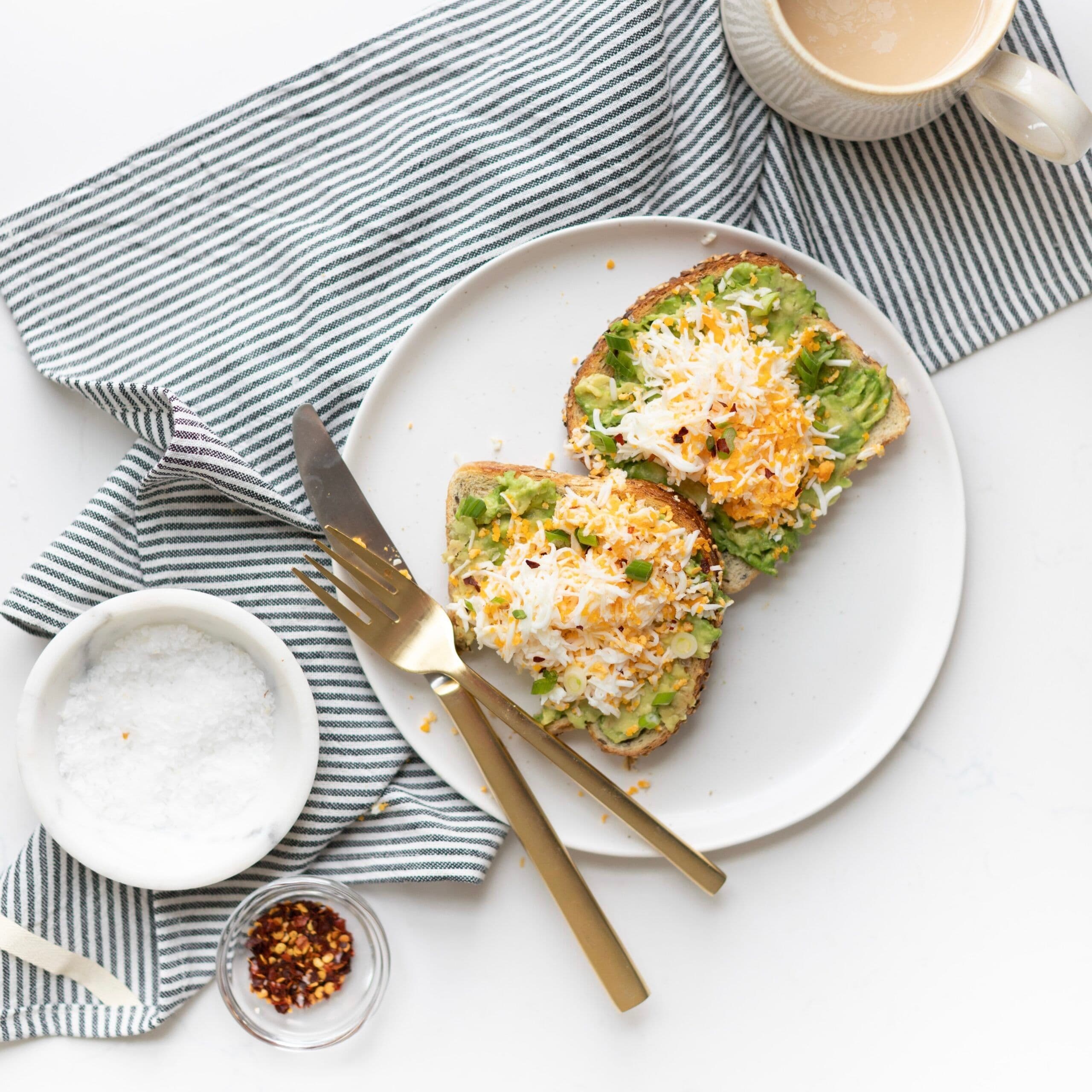 Grated Egg Avocado Toast banner image
