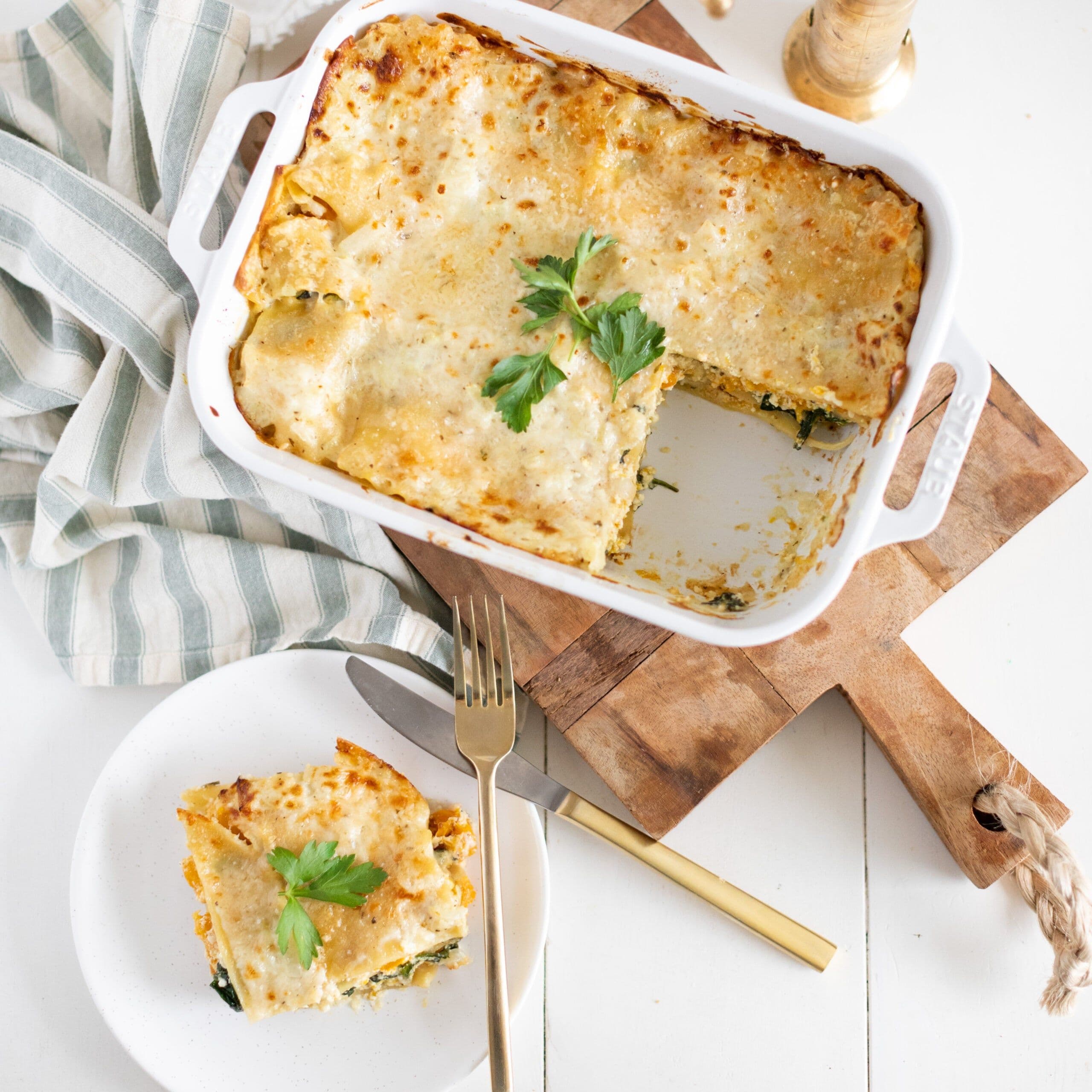 Butternut Squash Lasagna banner image
