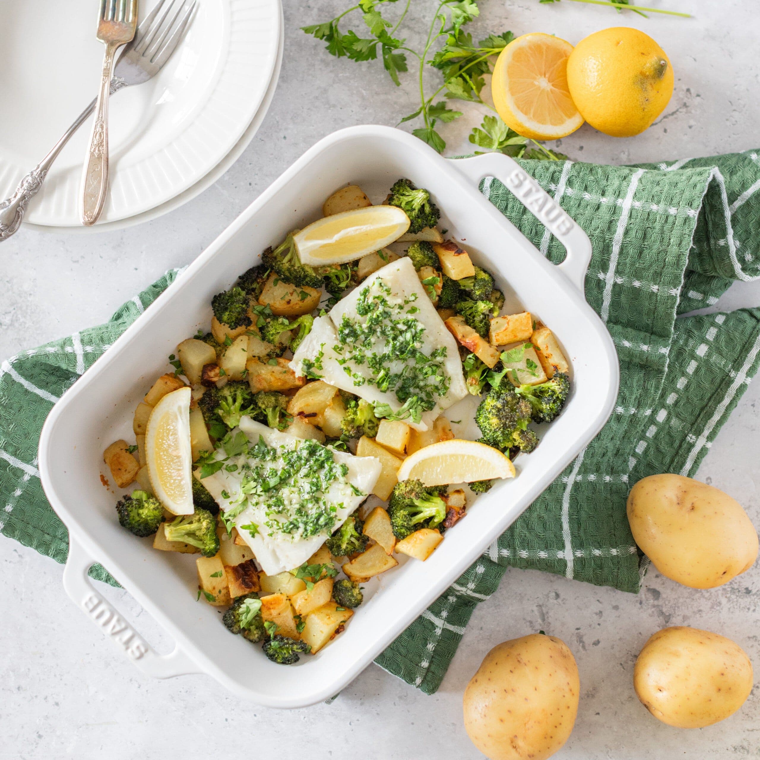 Butter Herb Baked Cod banner image