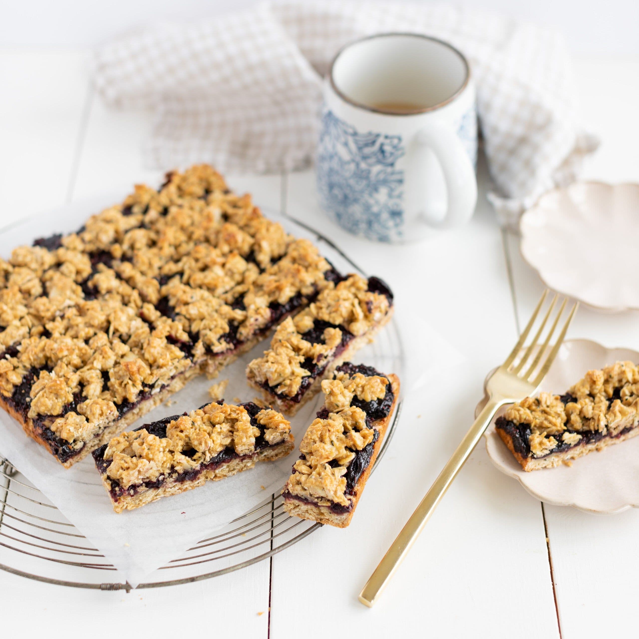Cherry Breakfast Bars banner image