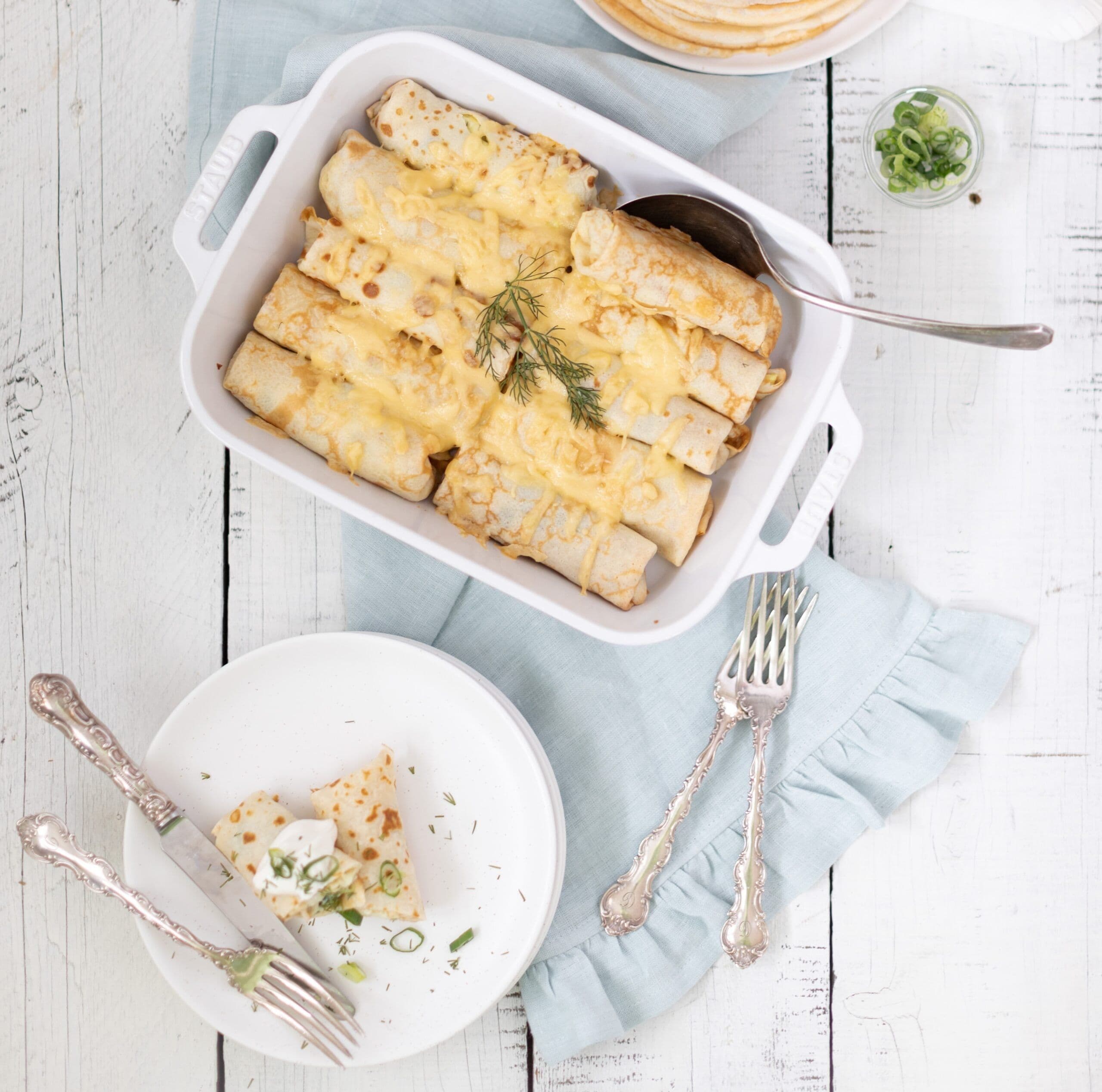 Breakfast Crêpe Casserole banner image