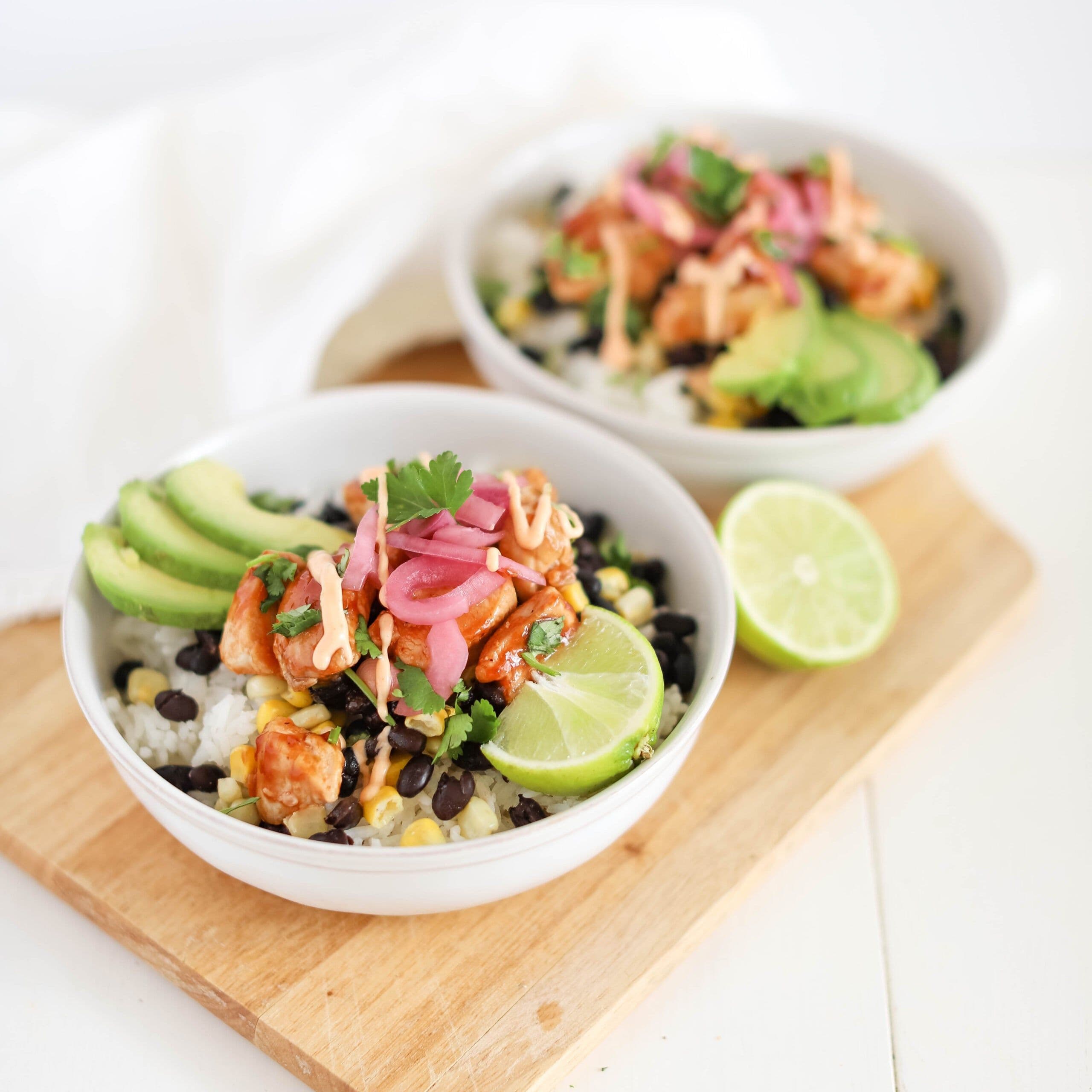 Southwest Chicken Bowls banner image