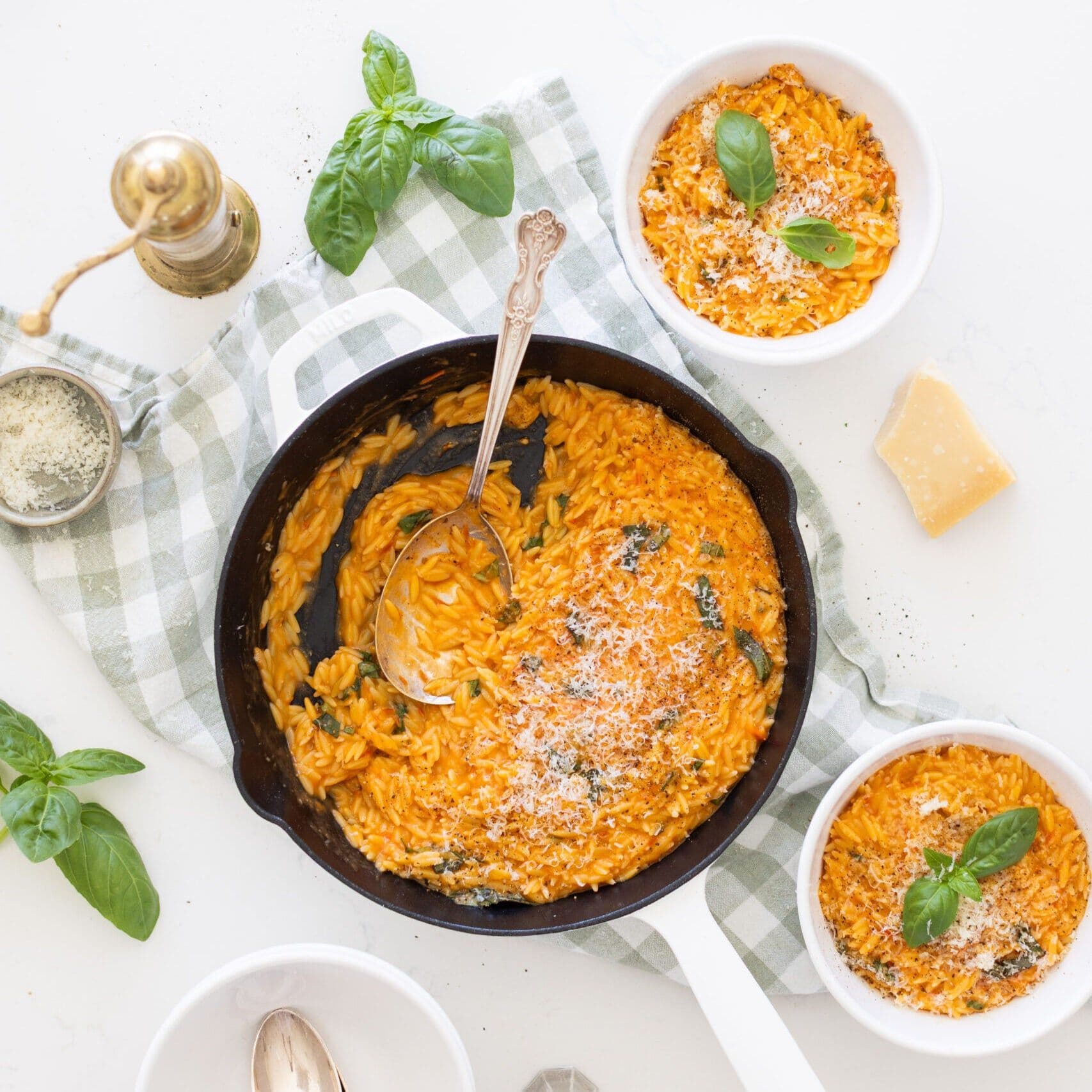 Tomato Basil Orzo banner image