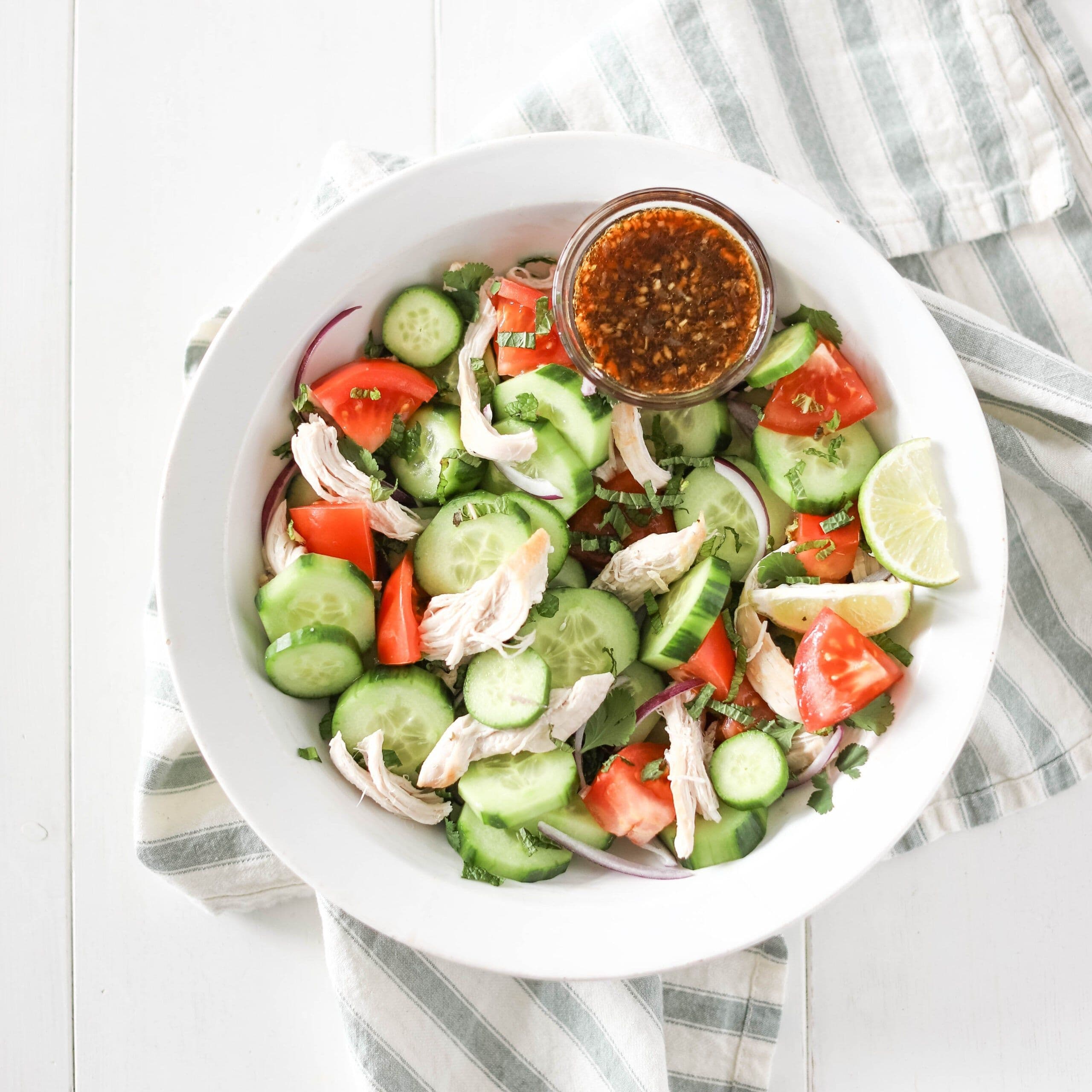 Thai Chicken & Cucumber Salad banner image