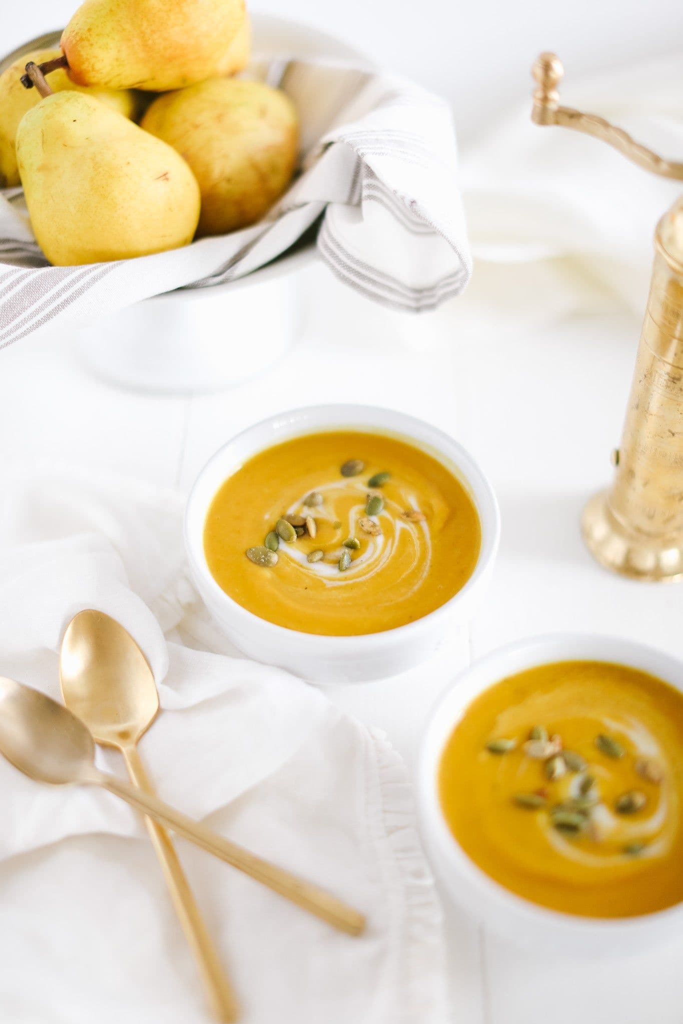 Roasted Butternut Squash & Pear Soup banner image