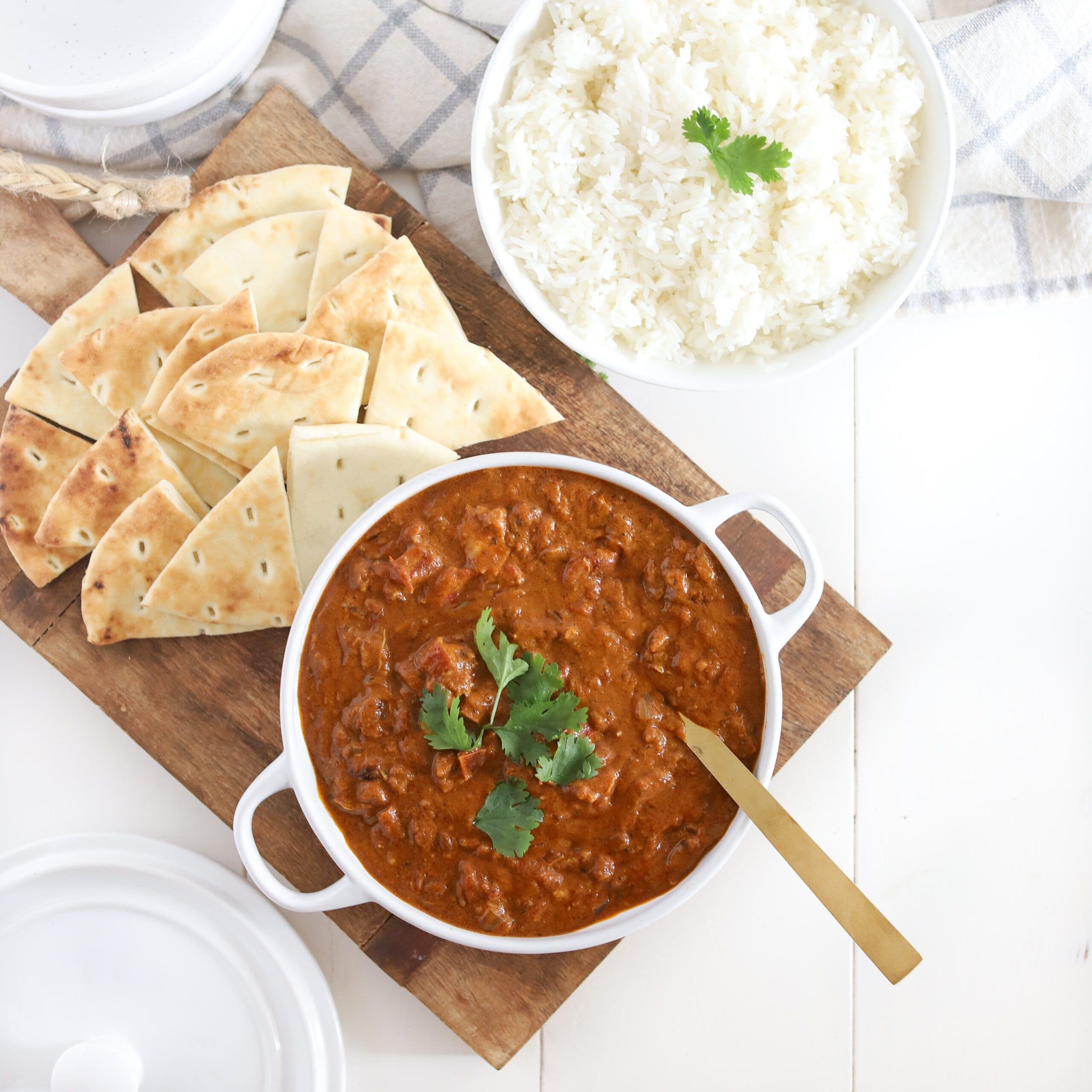 Slow Cooker Butter Chicken banner image