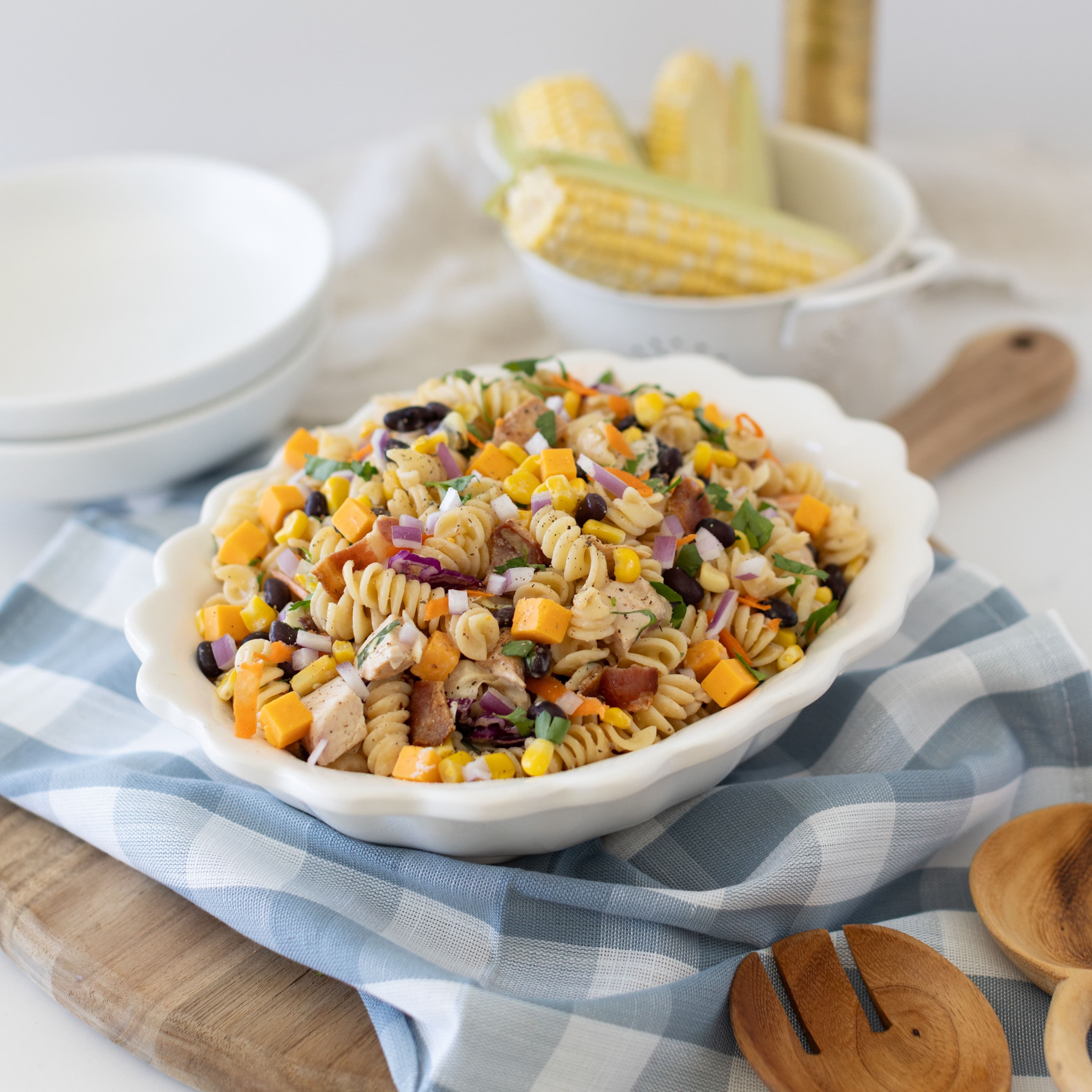 BBQ Chicken Pasta Salad banner image