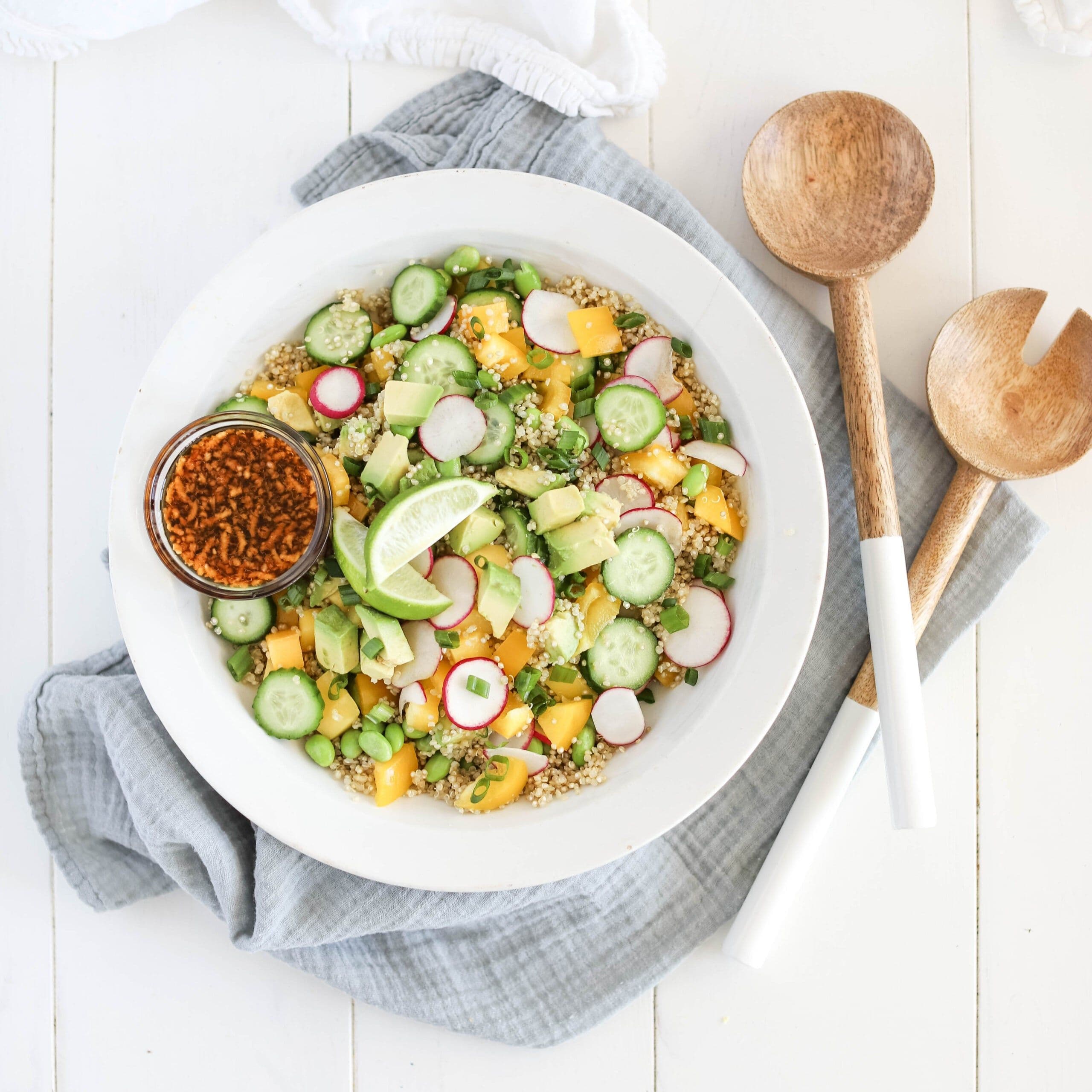 Sesame Ginger Quinoa Salad banner image
