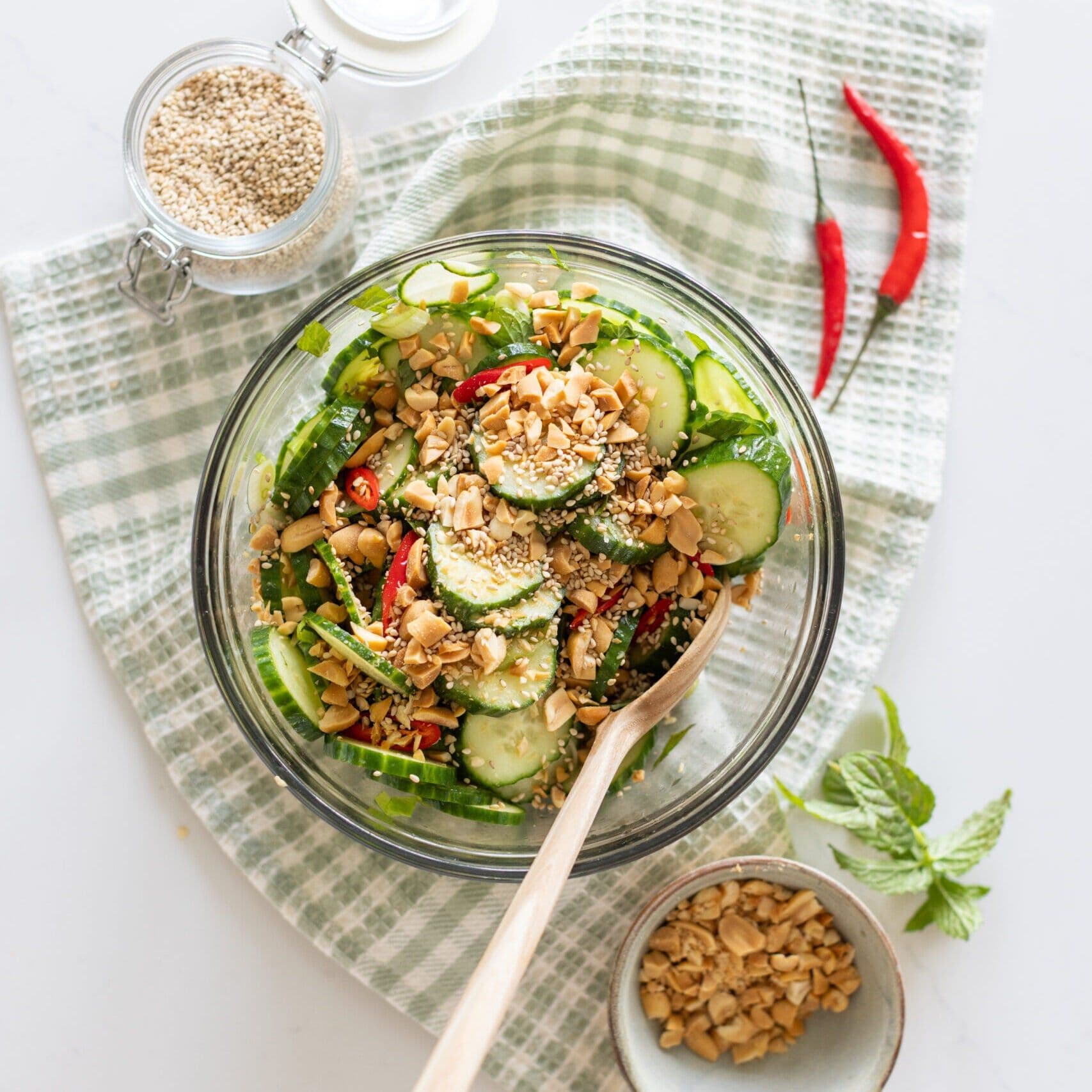 Spicy Cucumber Salad banner image