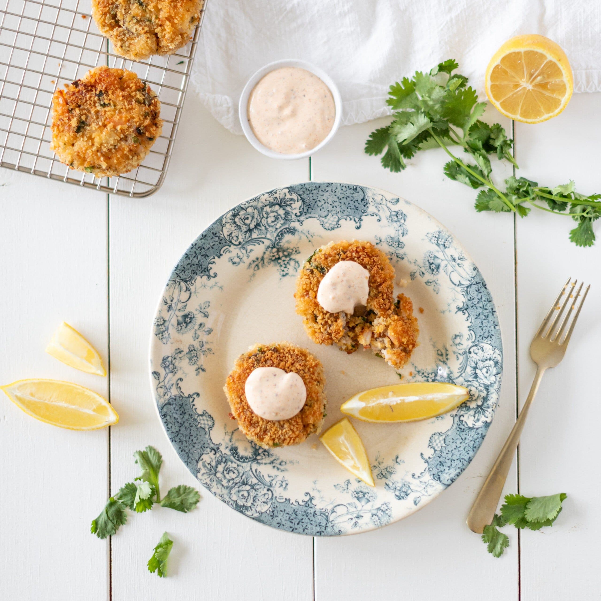 Cajun Shrimp Cakes banner image