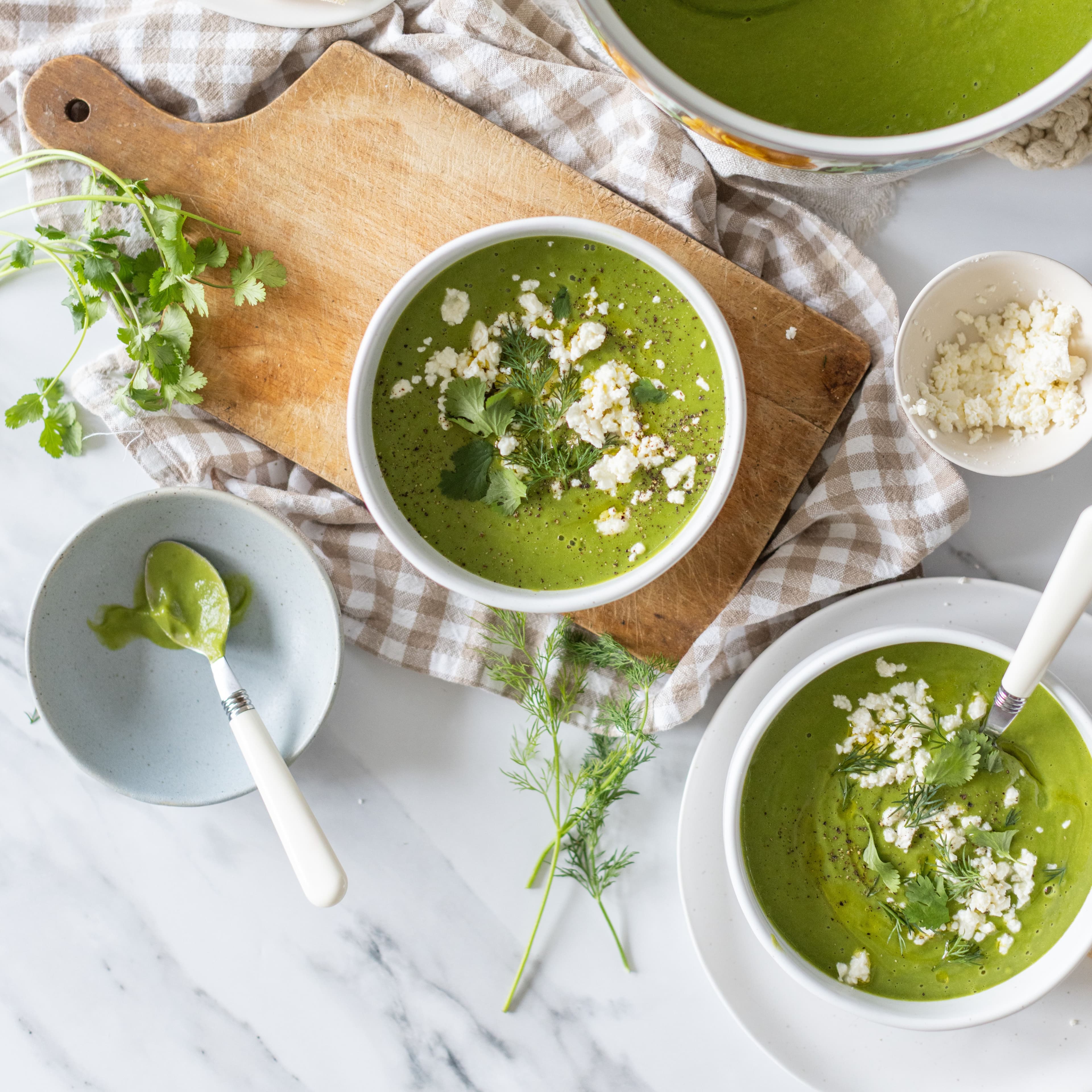 Creamy Green Soup banner image