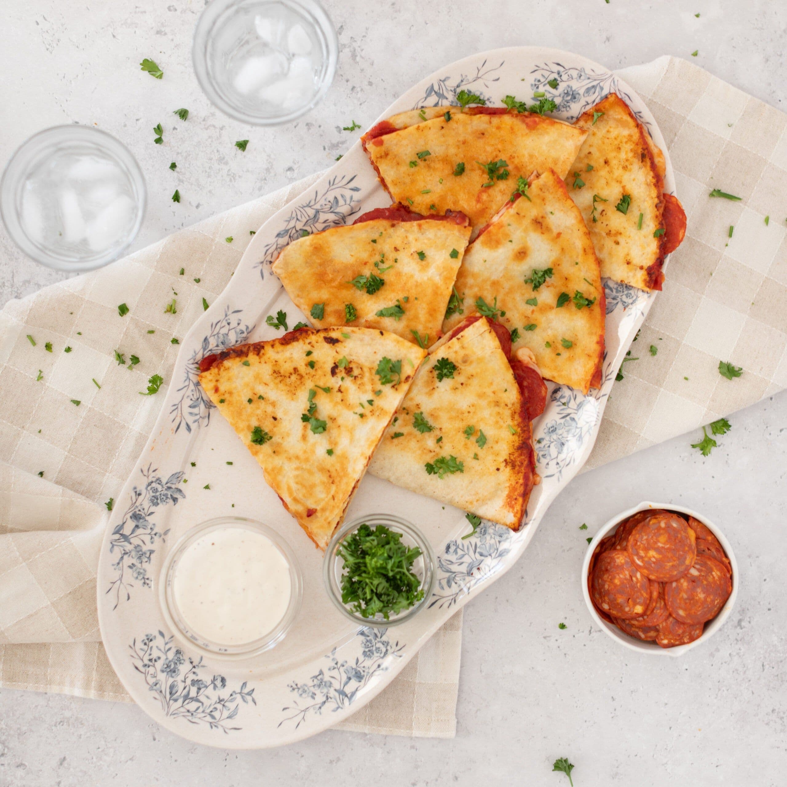 Pizza-dillas banner image