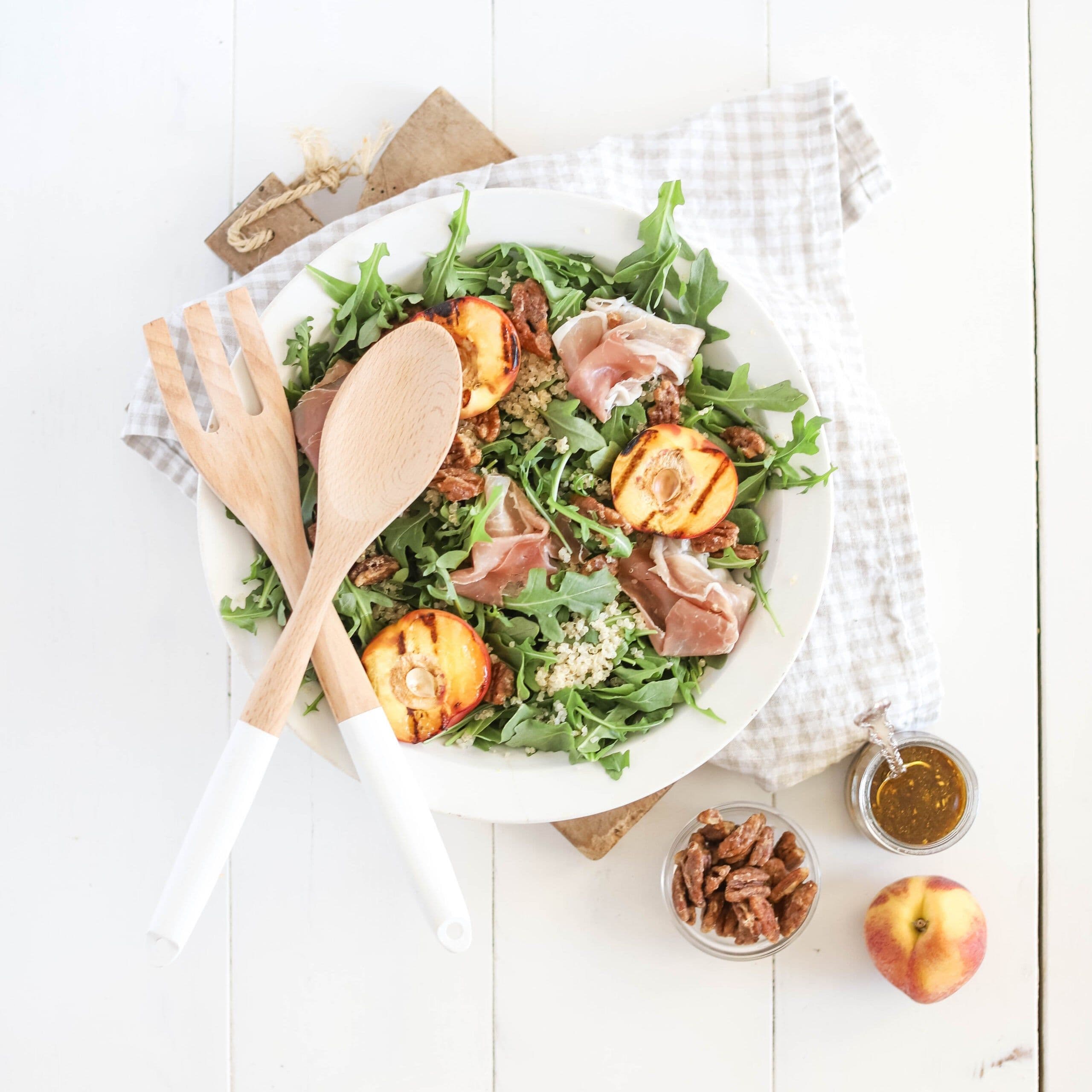Grilled Peach & Prosciutto Salad banner image