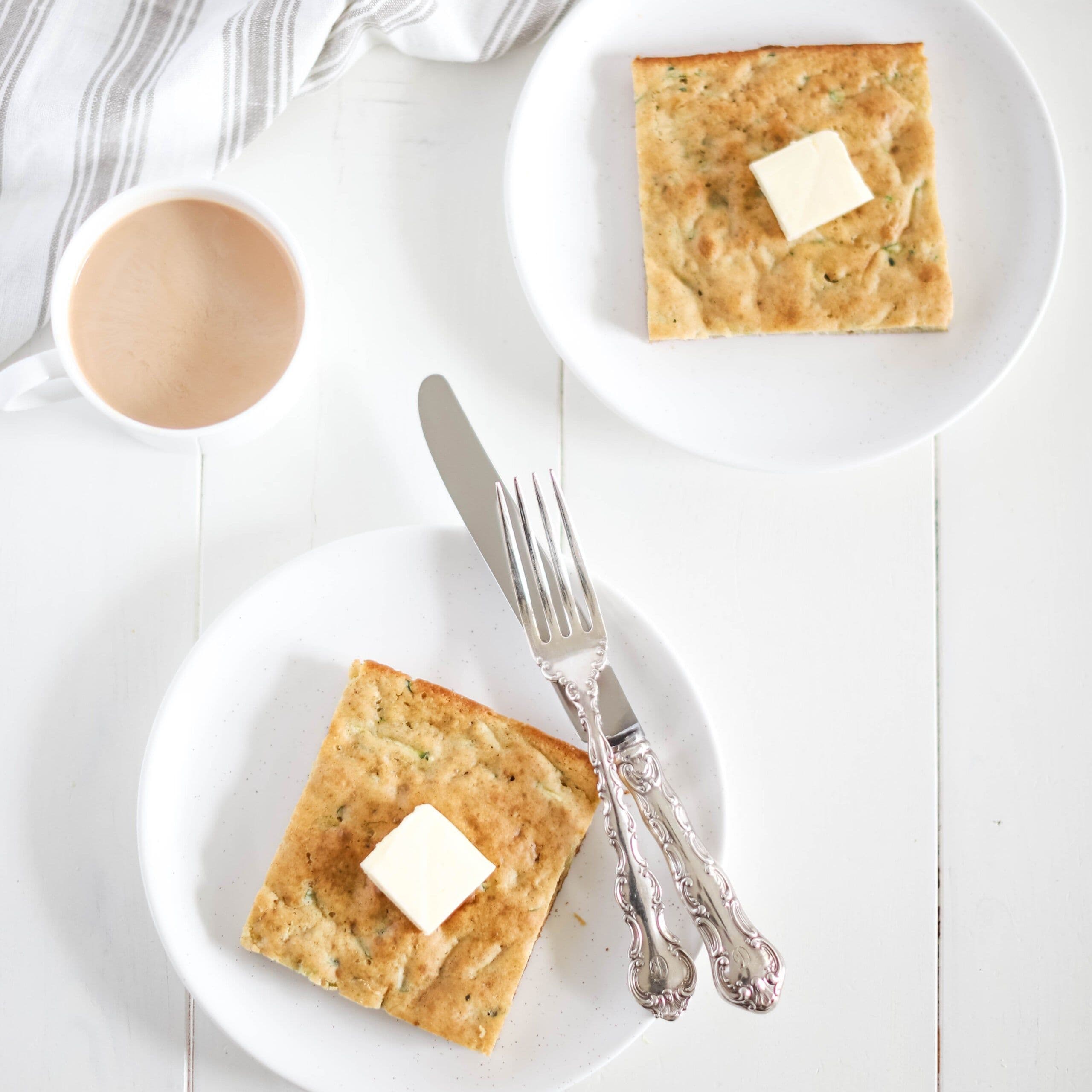 Zucchini Bread Sheetpan Pancakes banner image