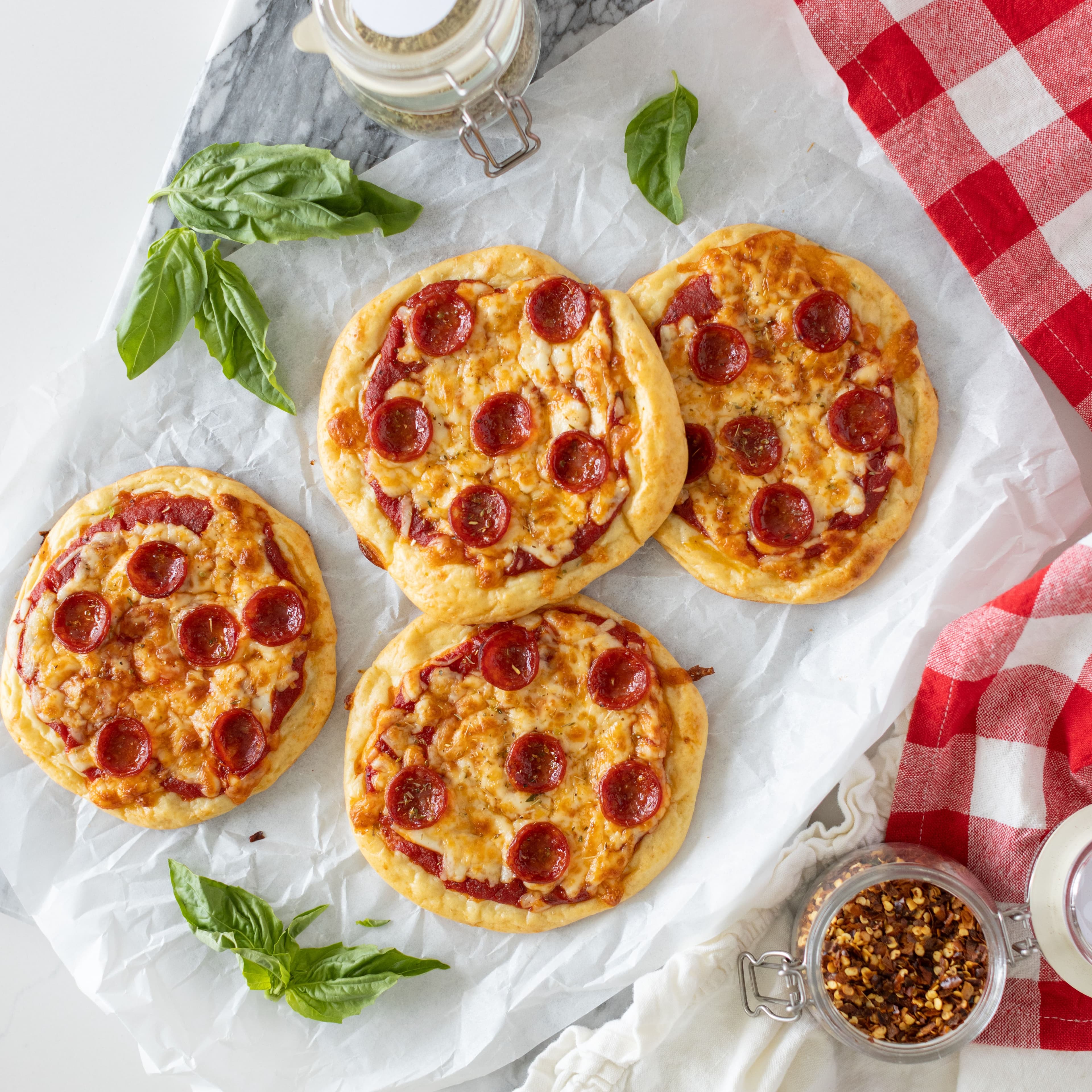 High Protein Mini Pizzas banner image
