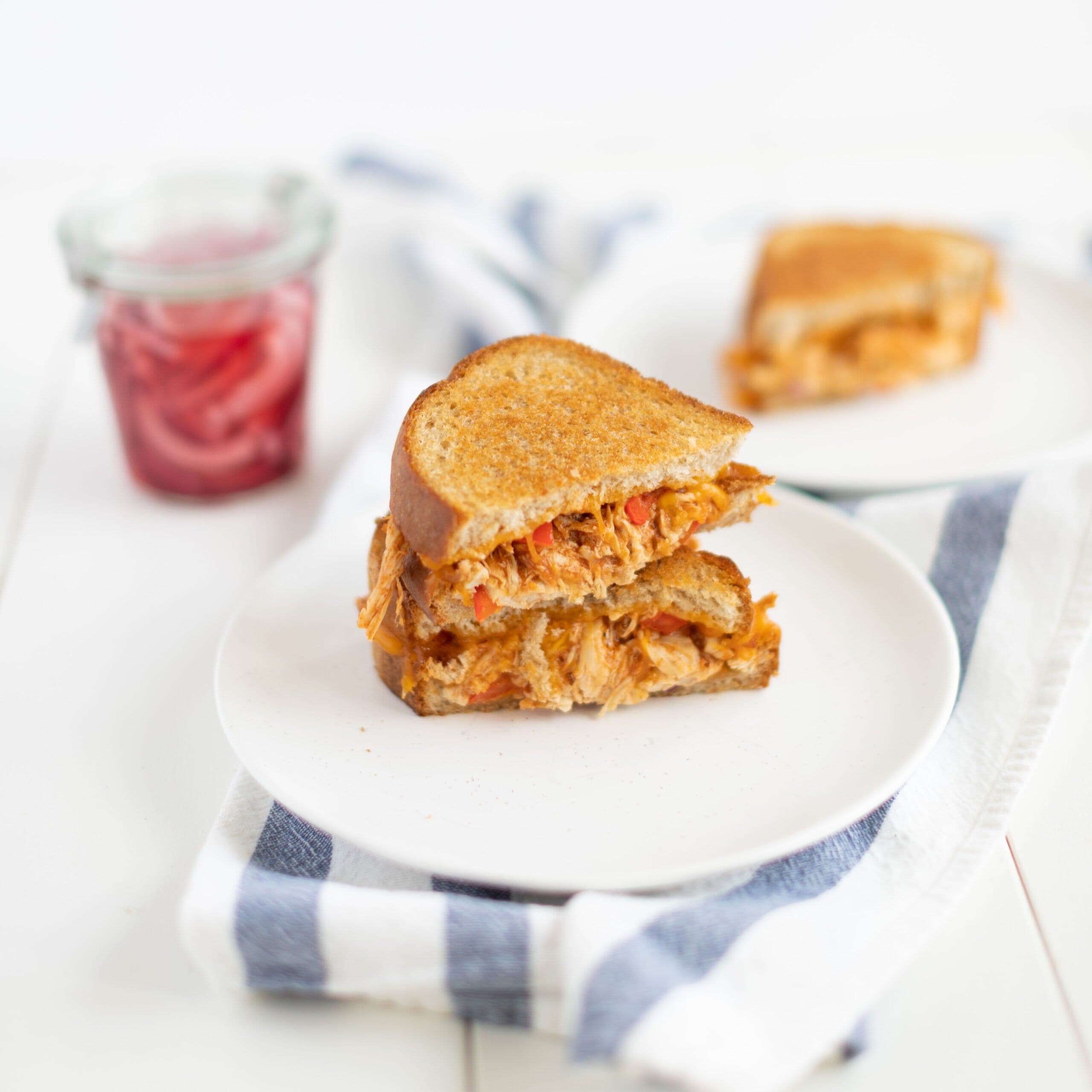 BBQ Chicken Grilled Cheese banner image