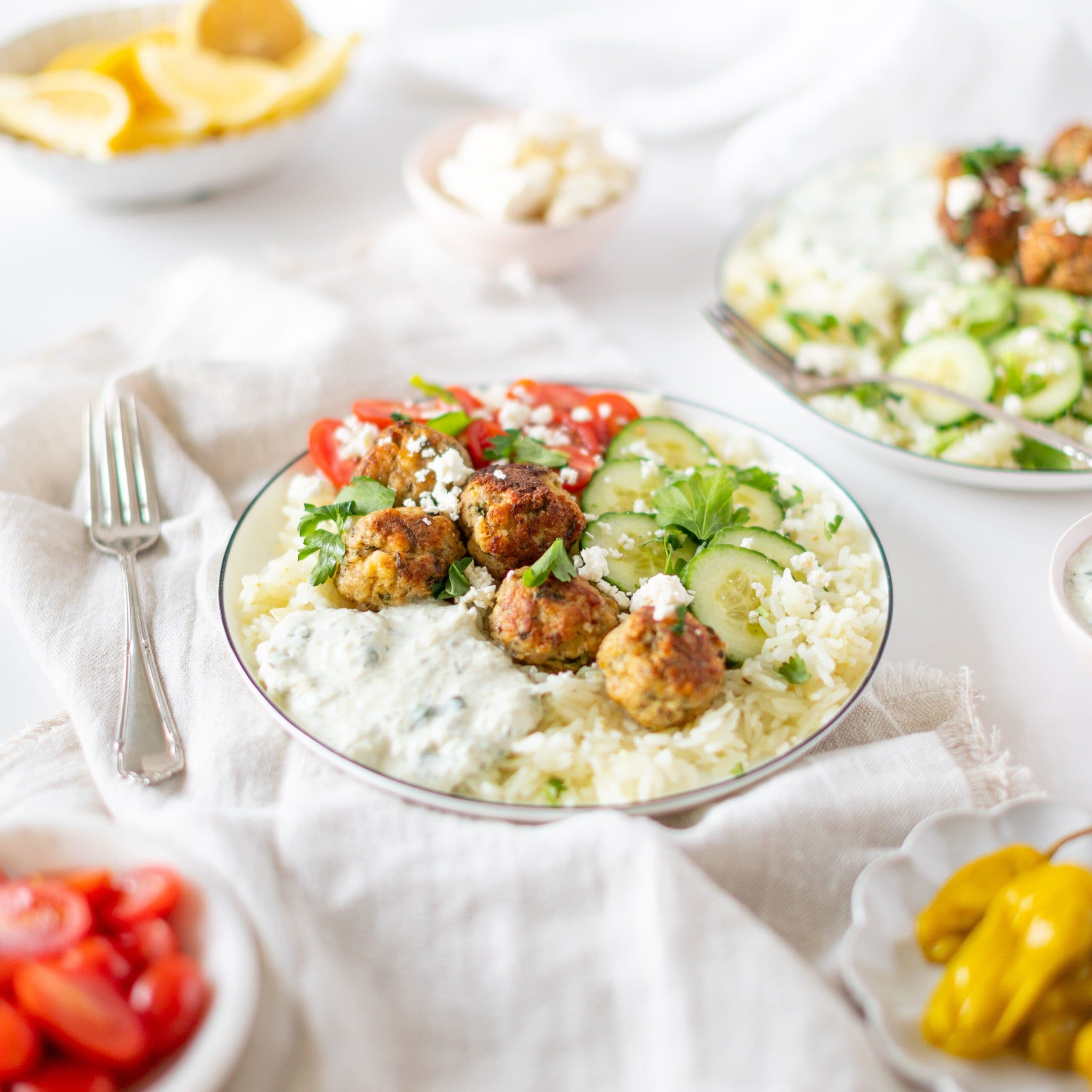Greek Meatballs banner image