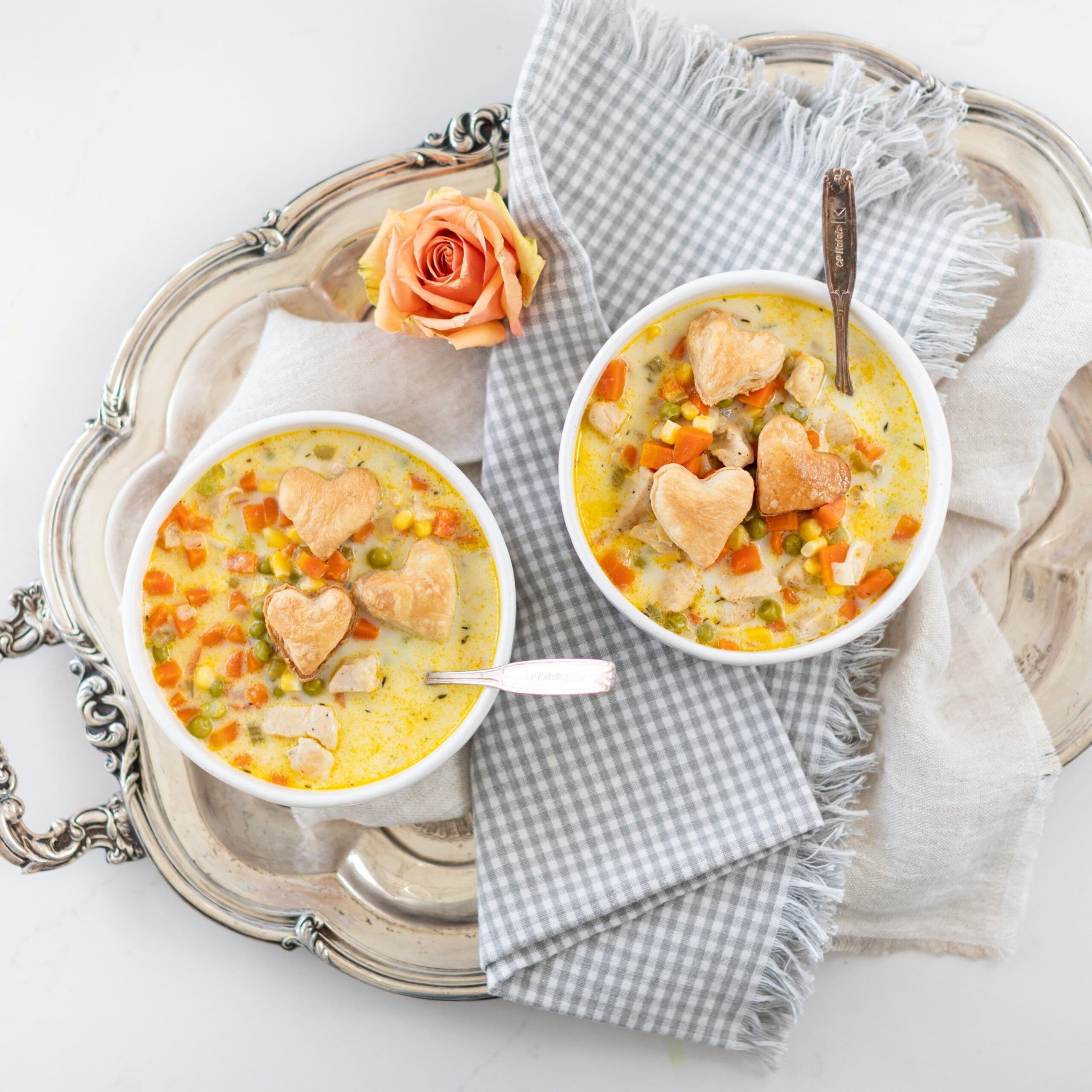 Chicken Pot Pie Soup banner image
