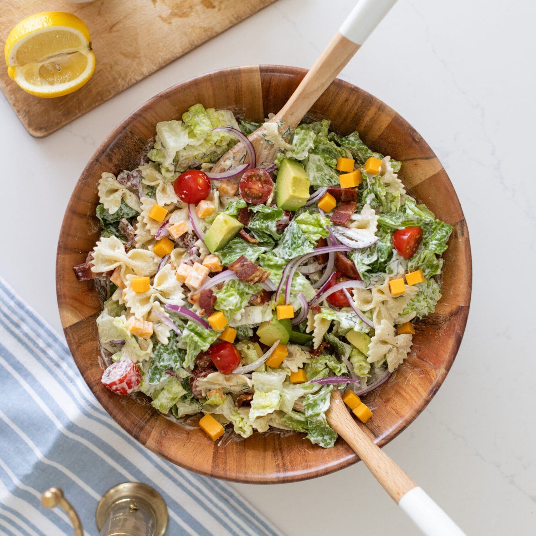 BLT Pasta Salad banner image