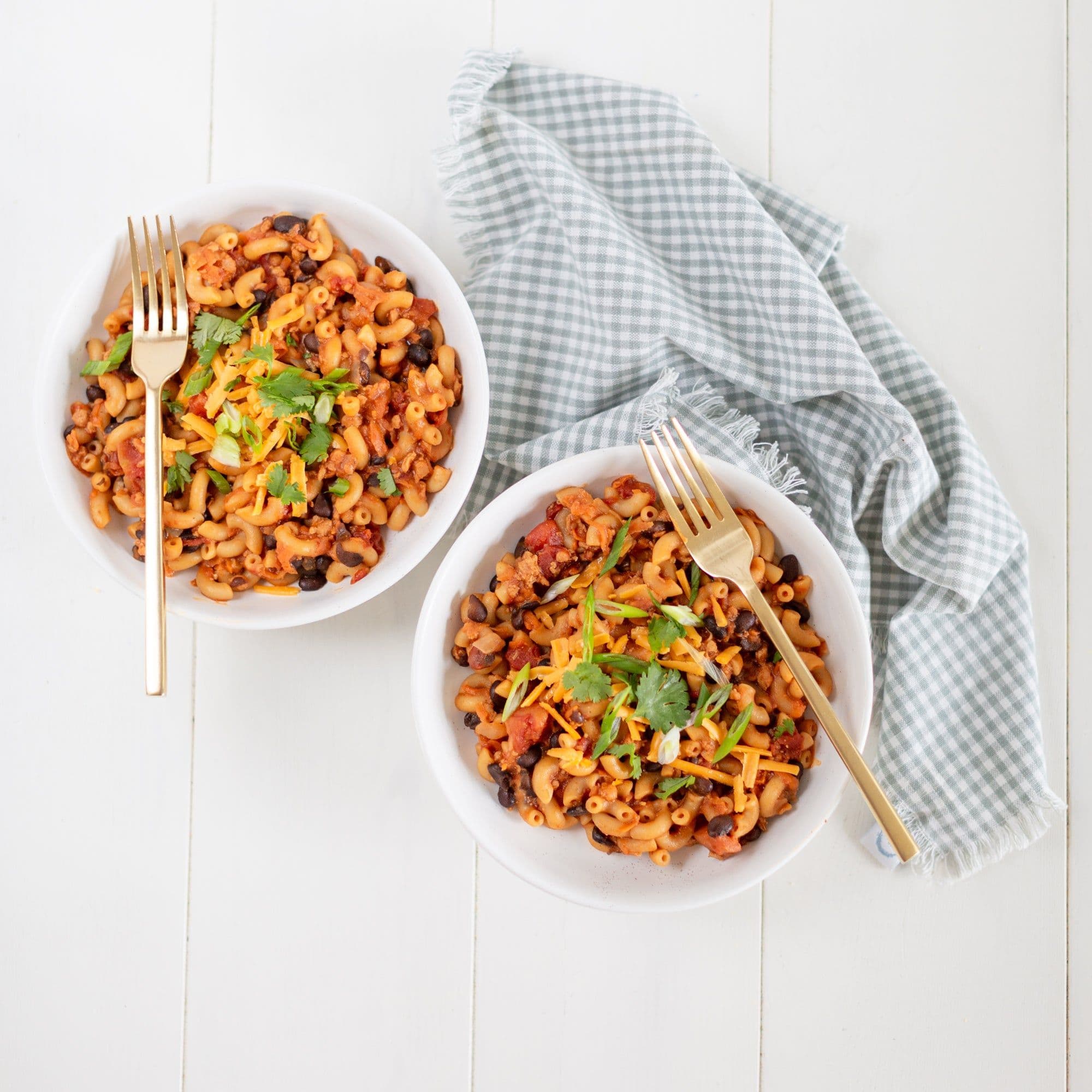 One Pot Taco Mac & Cheese banner image