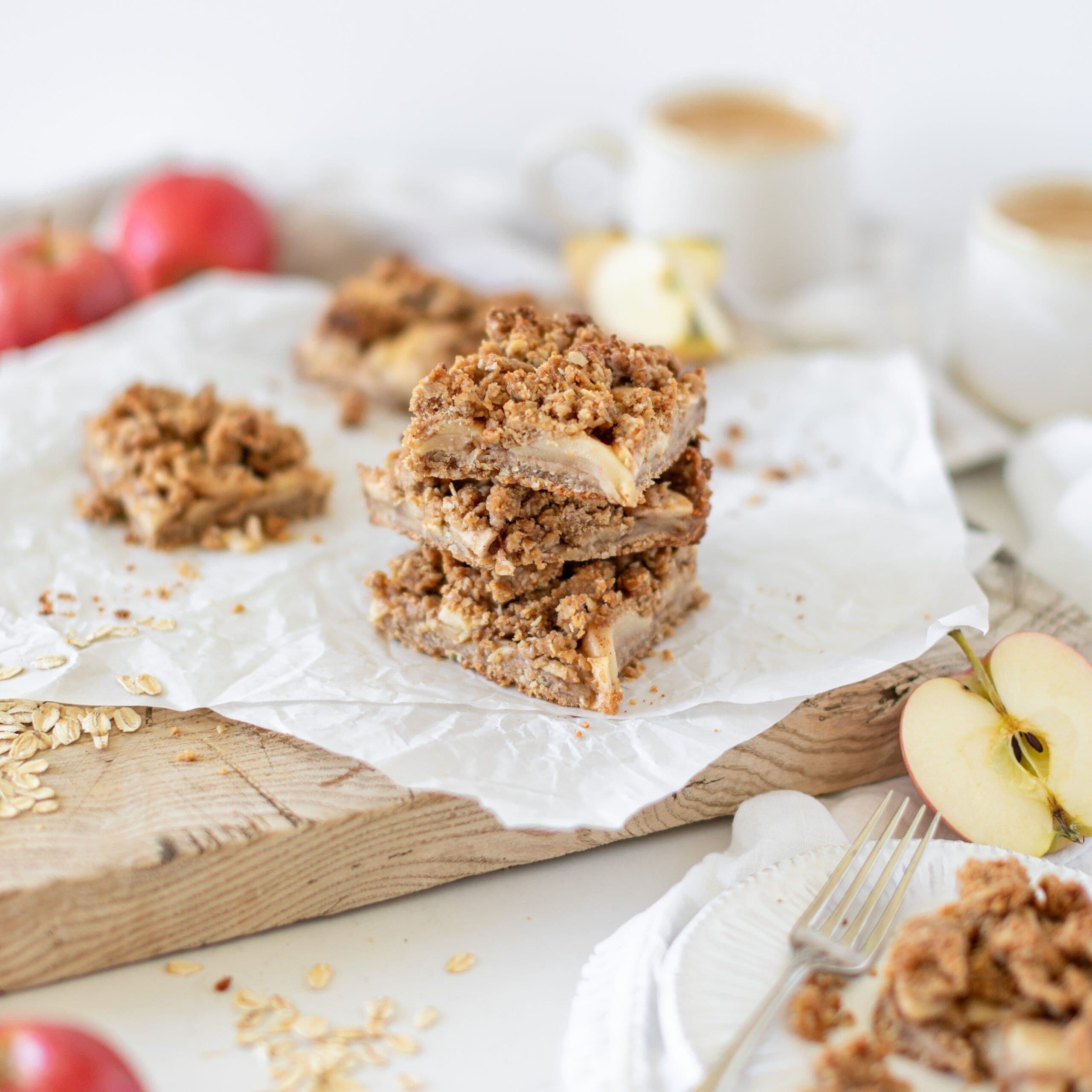 Apple Crumble Bars banner image