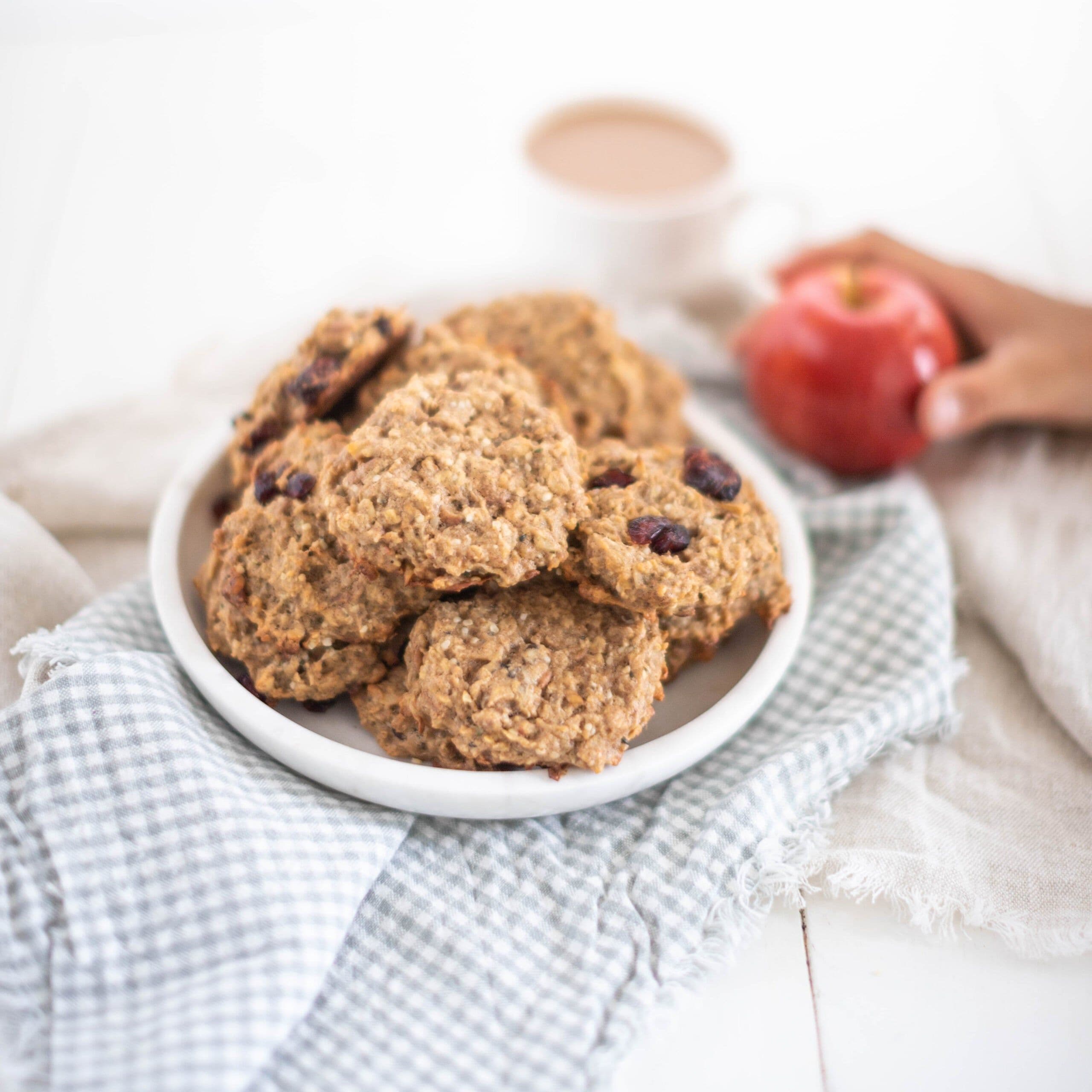 Cinnamon Apple Breakfast Cookies banner image