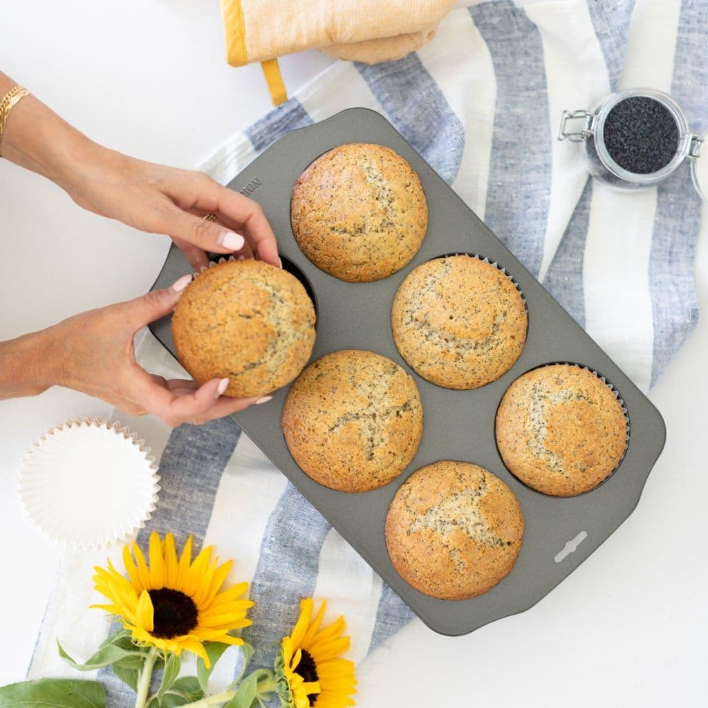 Almond Poppyseed Muffins banner image