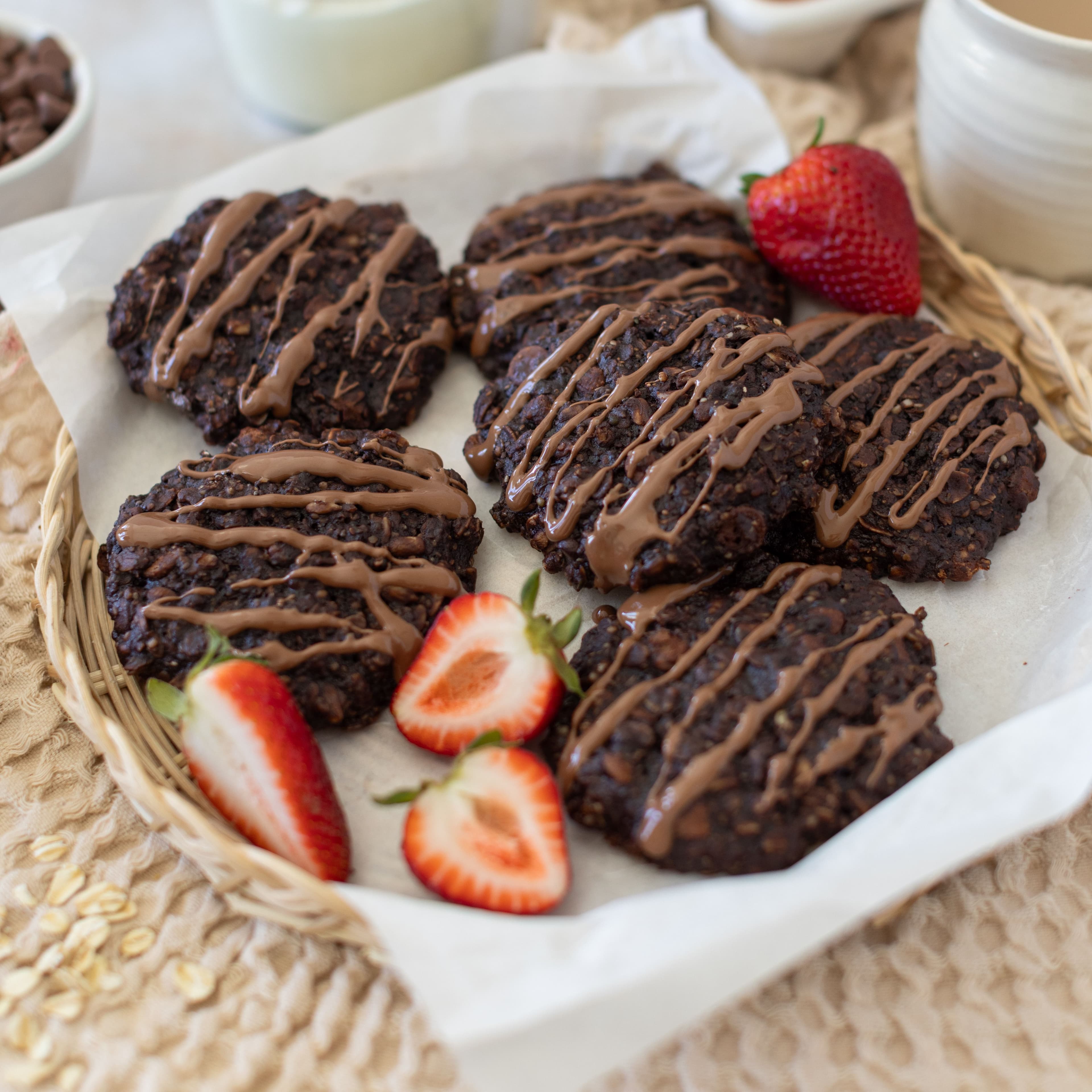Mocha Breakfast Cookies banner image