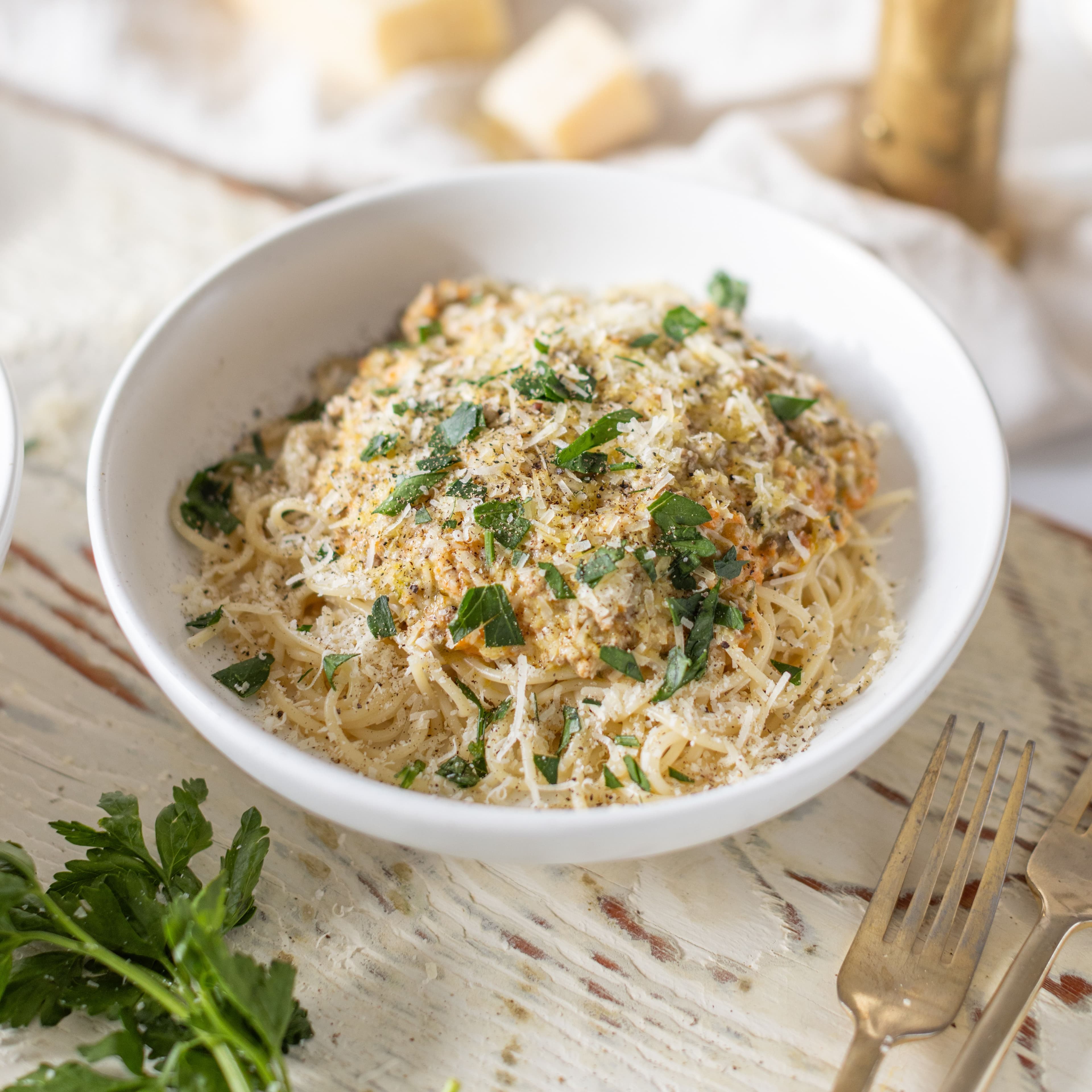 White Bolognaise banner image