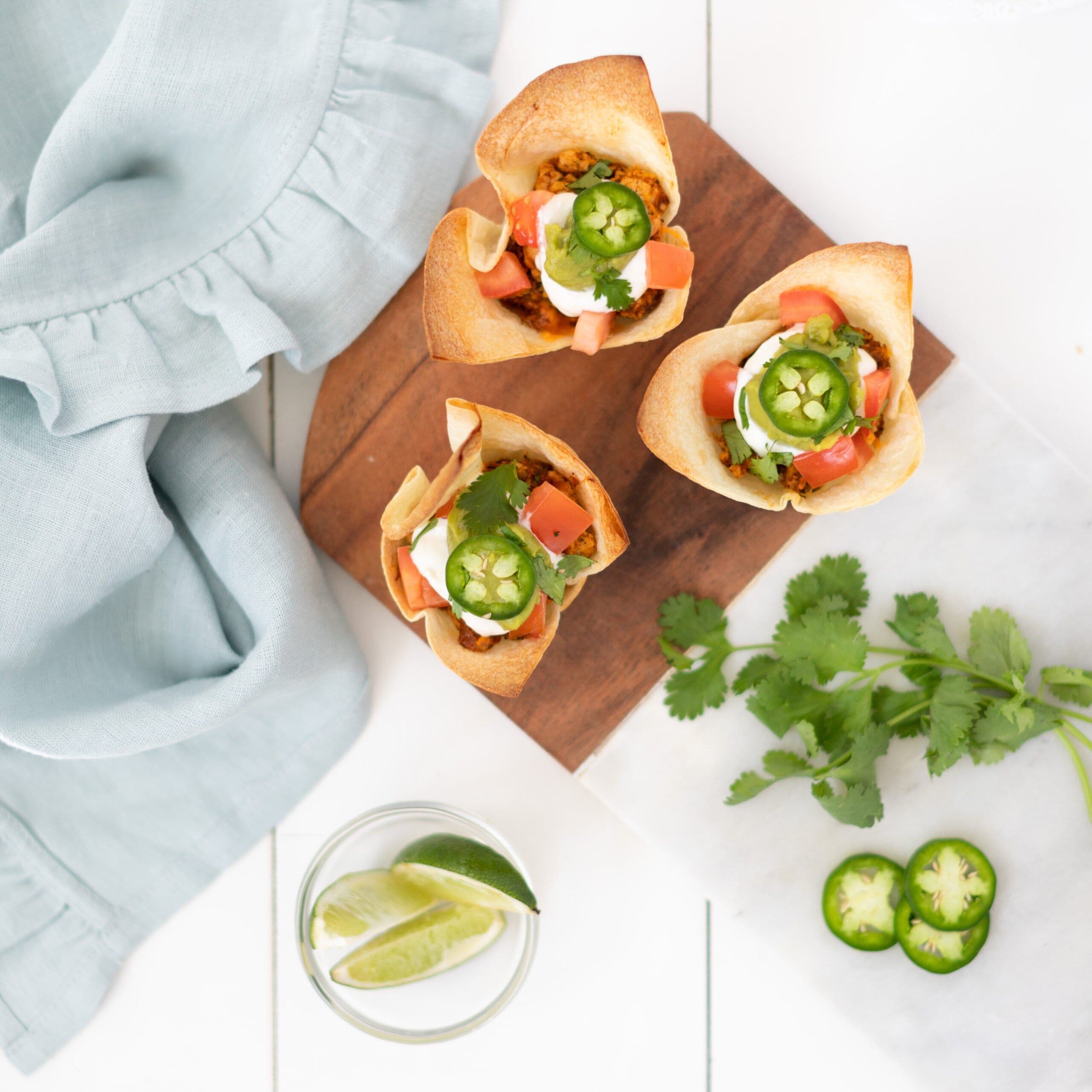 Mini Taco Cups banner image