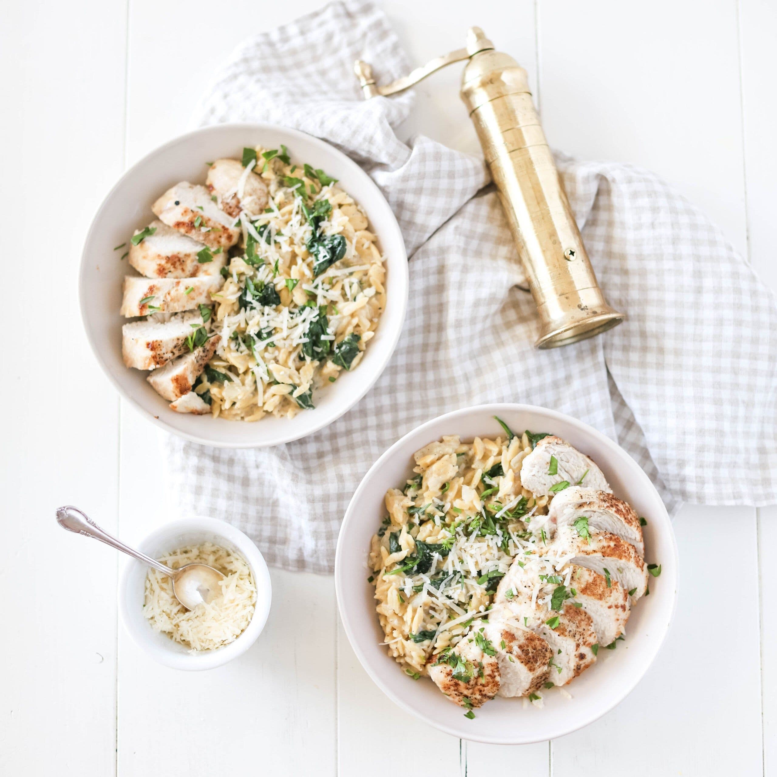 Parmesan Chicken & Rice banner image