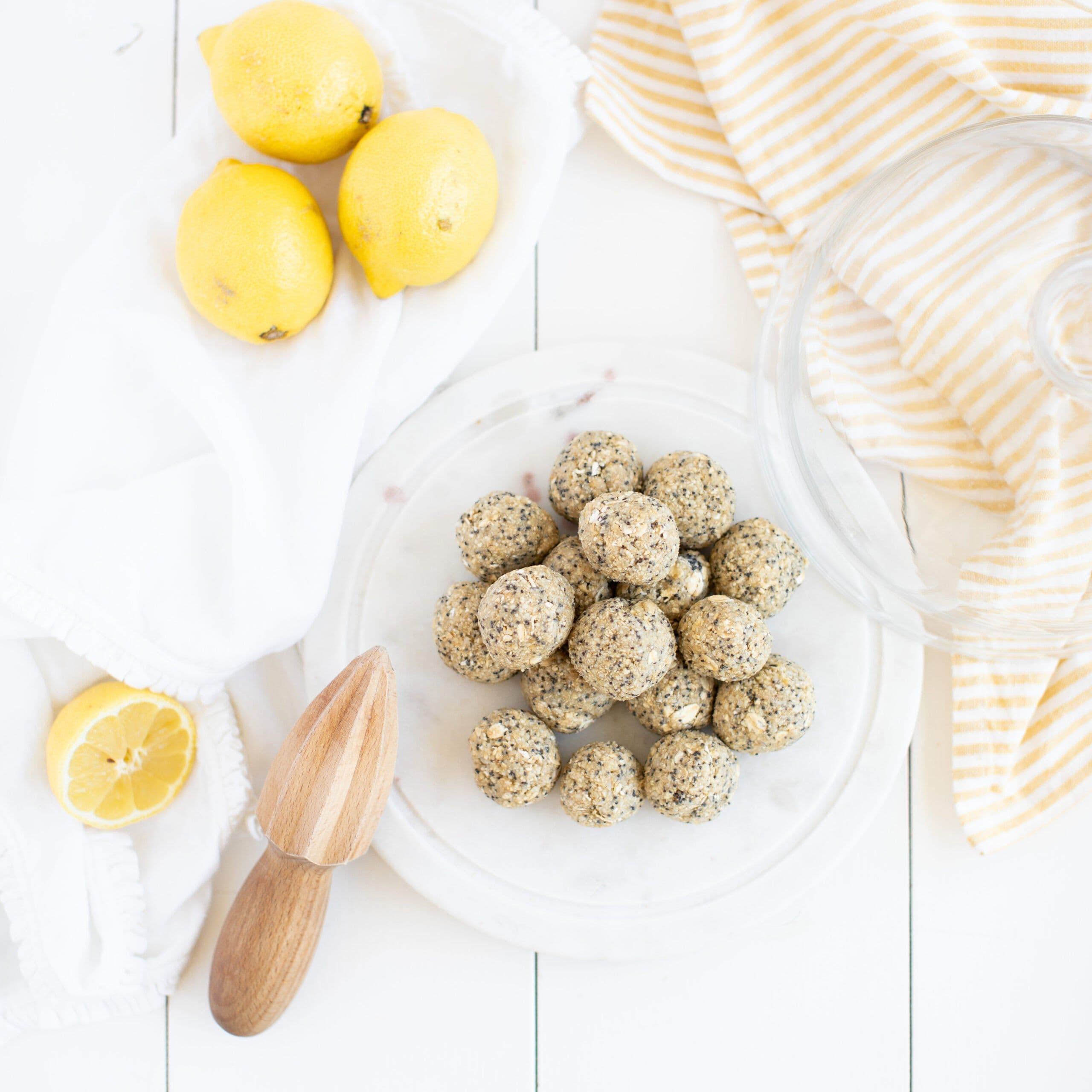 Lemon Poppyseed Energy Bites banner image