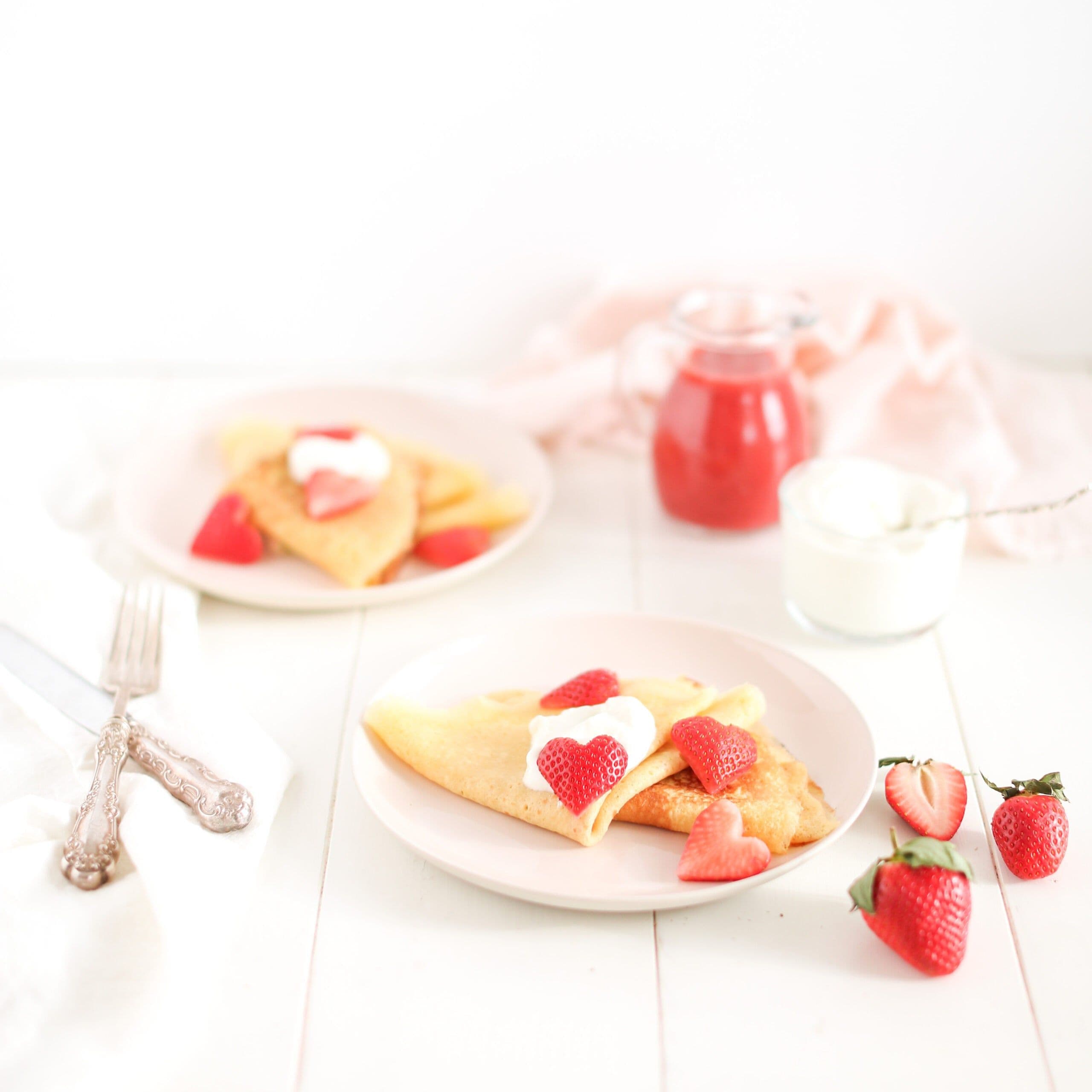 Strawberry Lemon Sweetheart Crepes banner image
