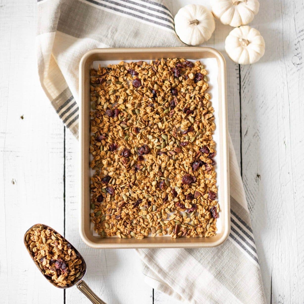 Pumpkin Pecan Granola banner image