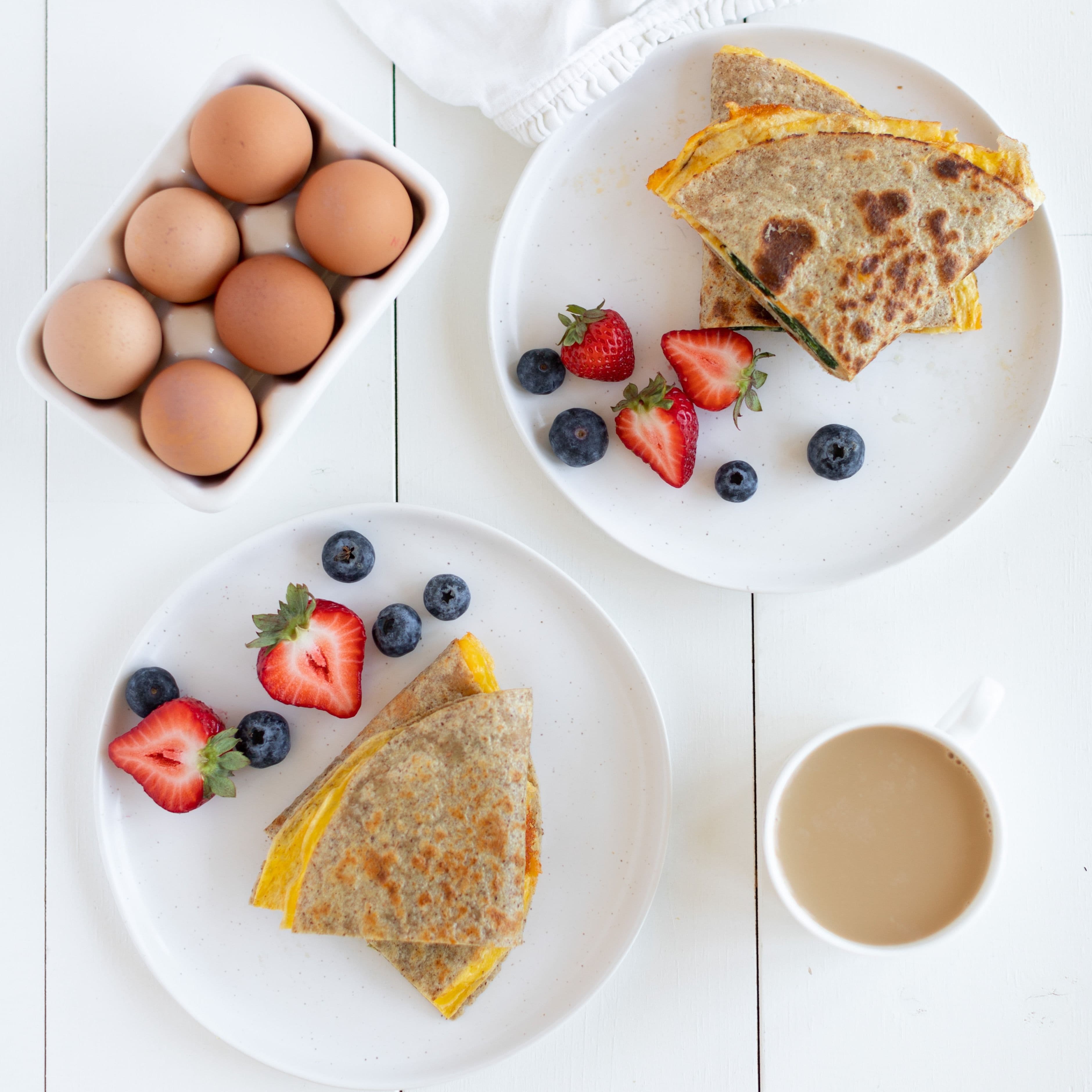 Healthy Start Breakfast Quesadillas banner image