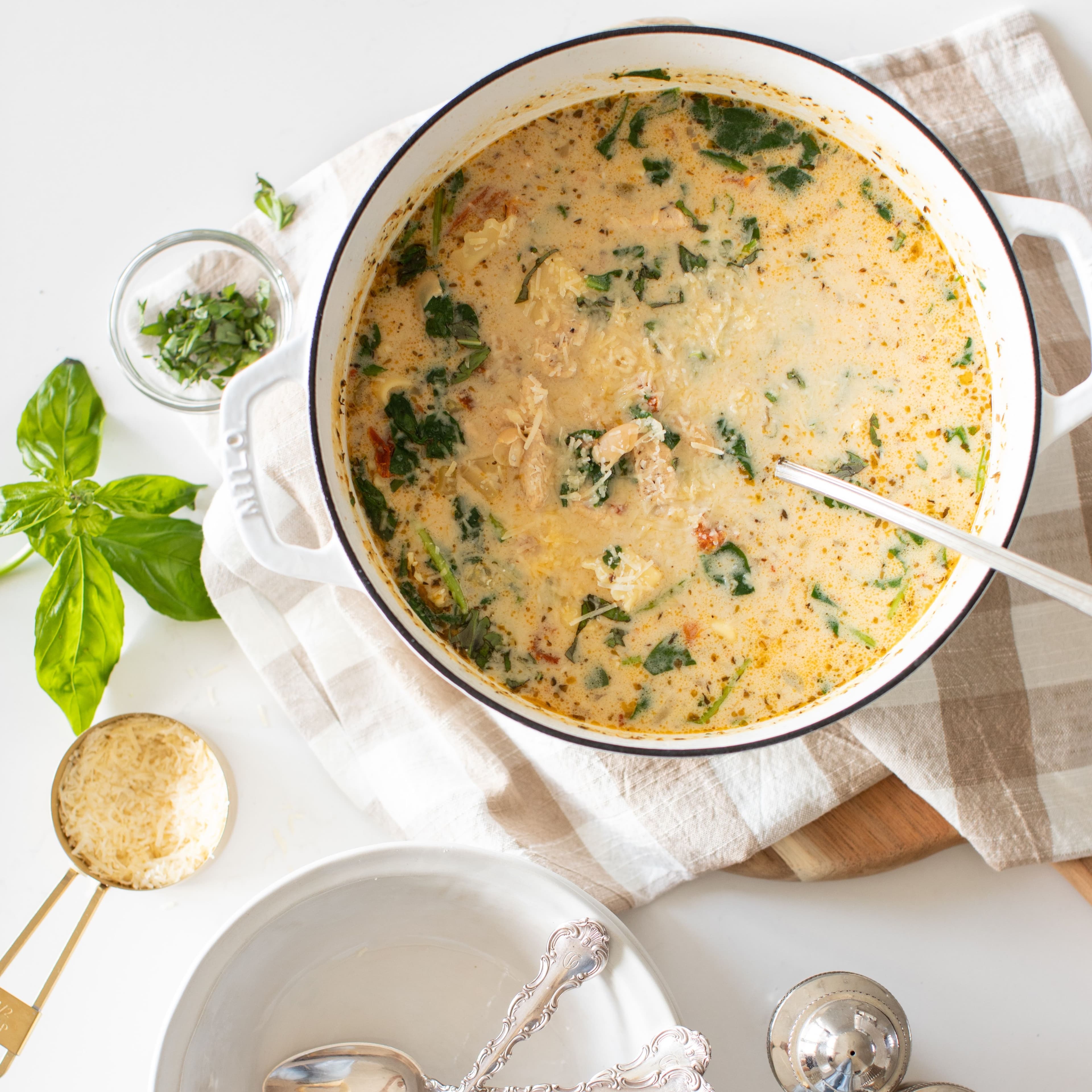 Marry Me Tortellini Soup banner image