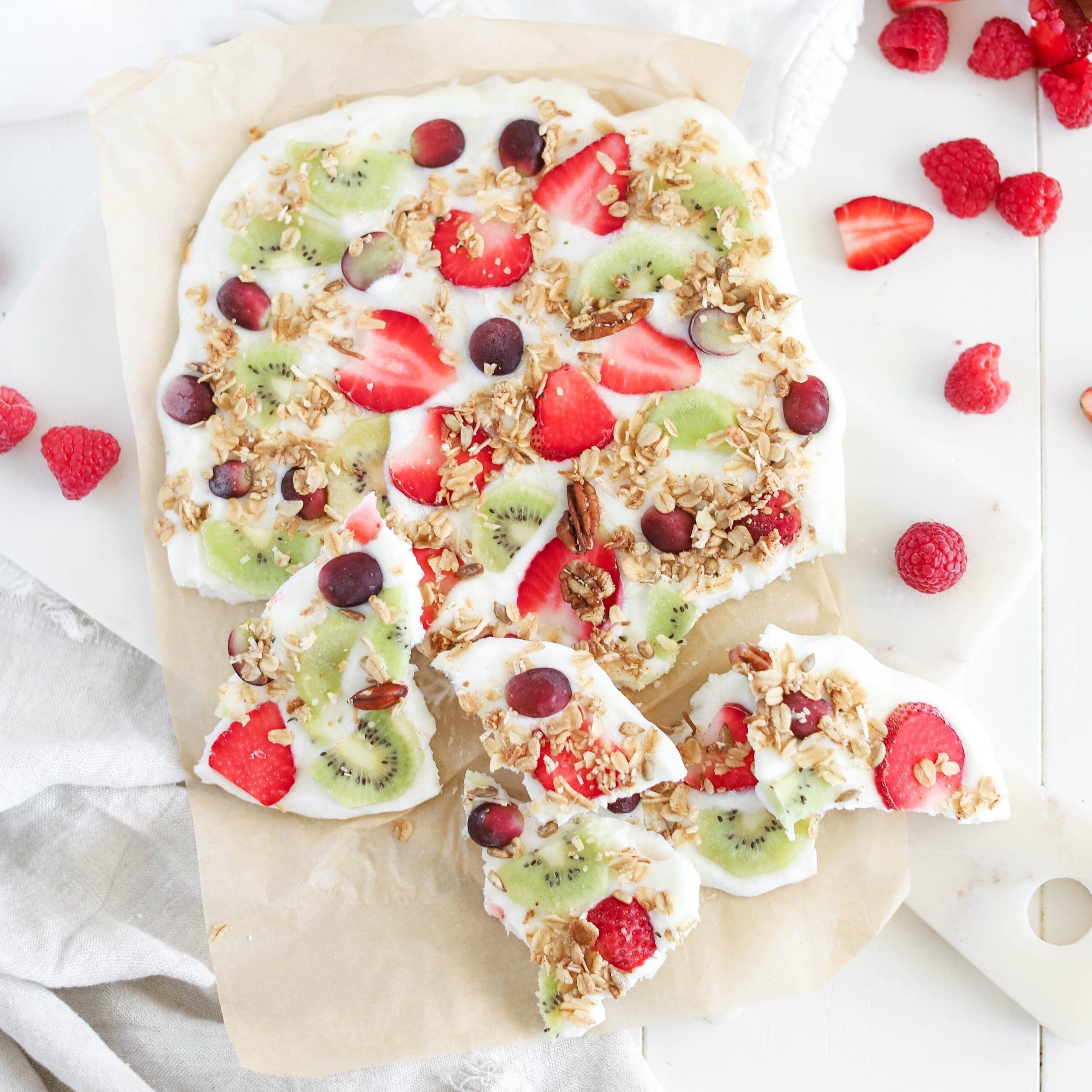 Frozen Yogurt Bark banner image