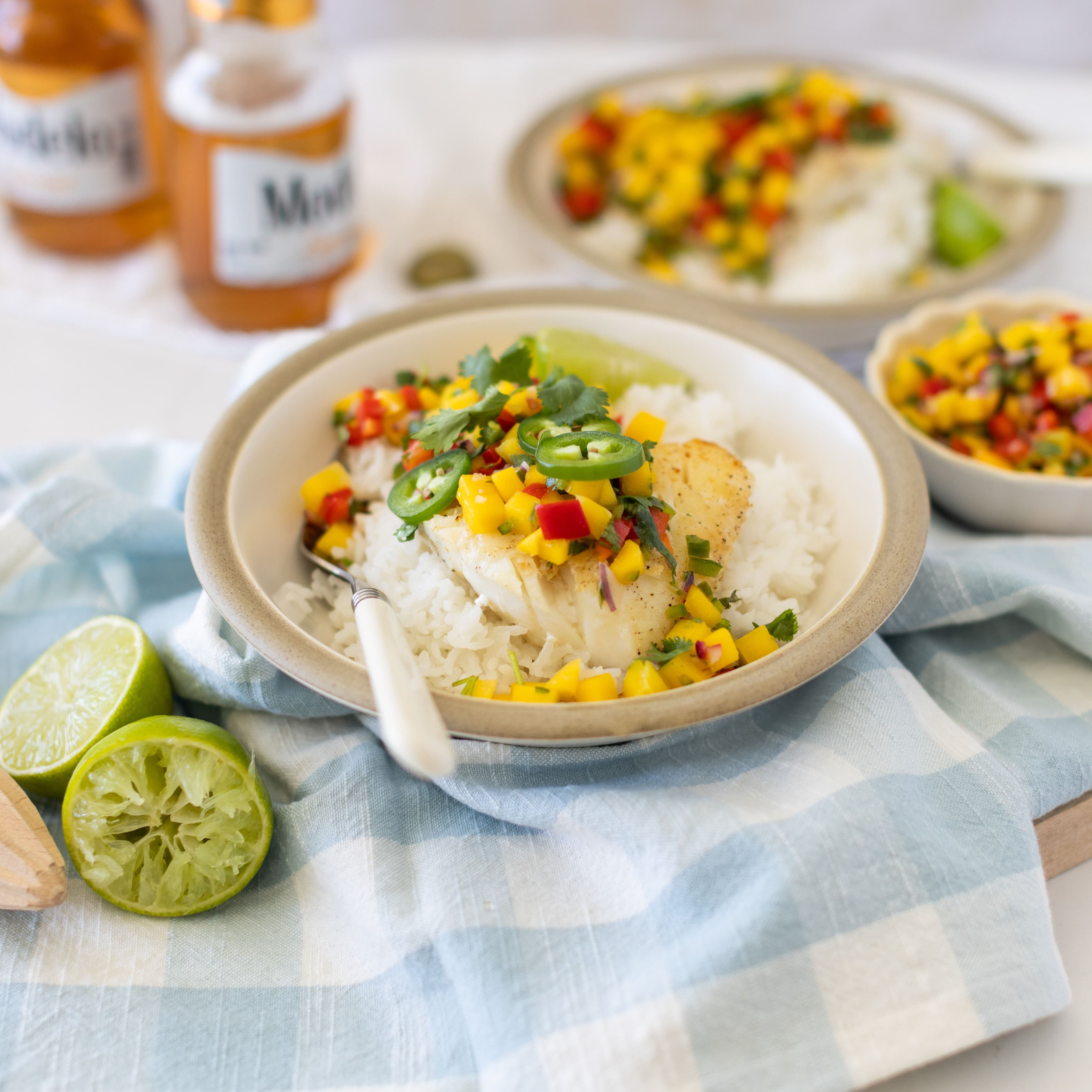 White Fish with Mango Salsa banner image