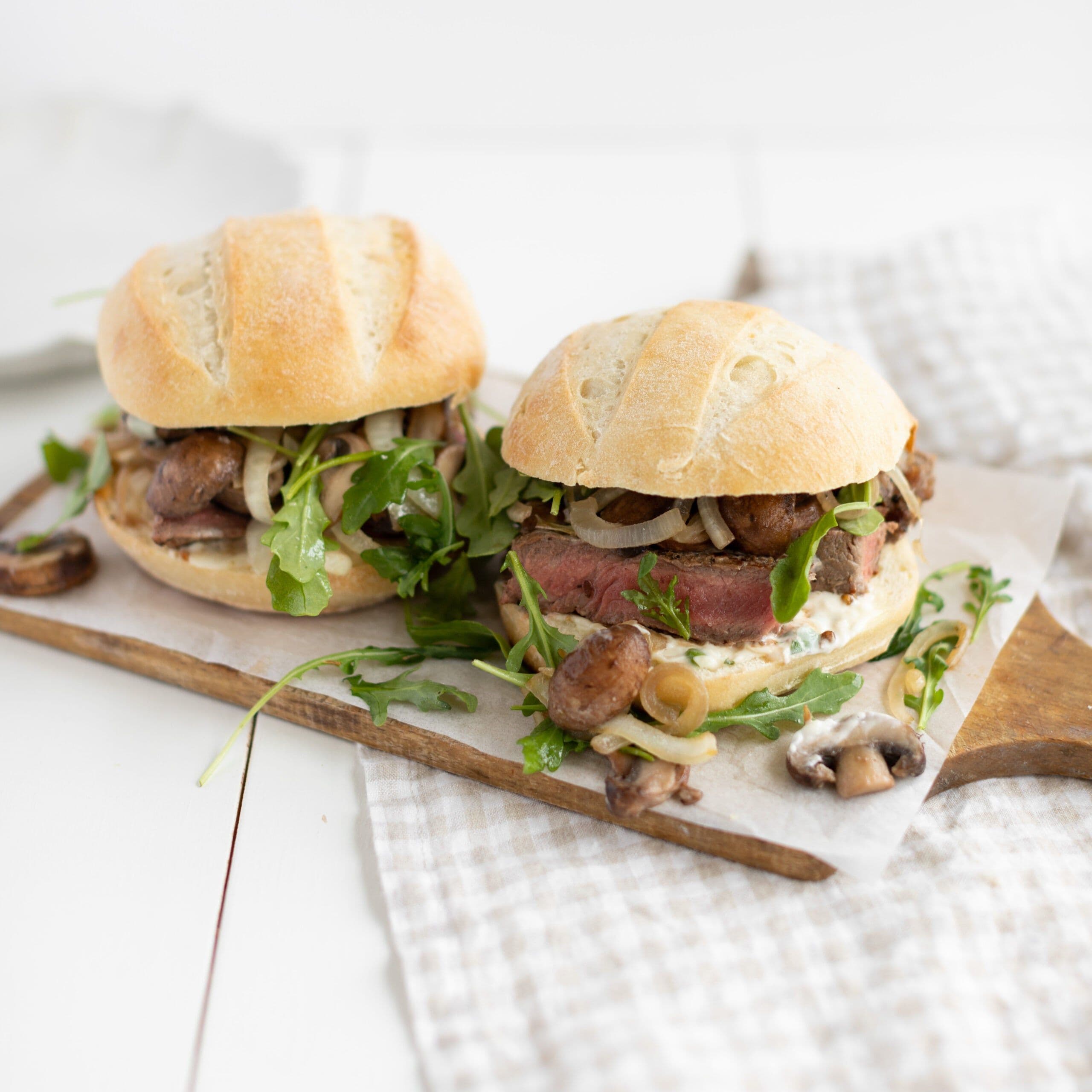 Sirloin Steak Sandwiches banner image