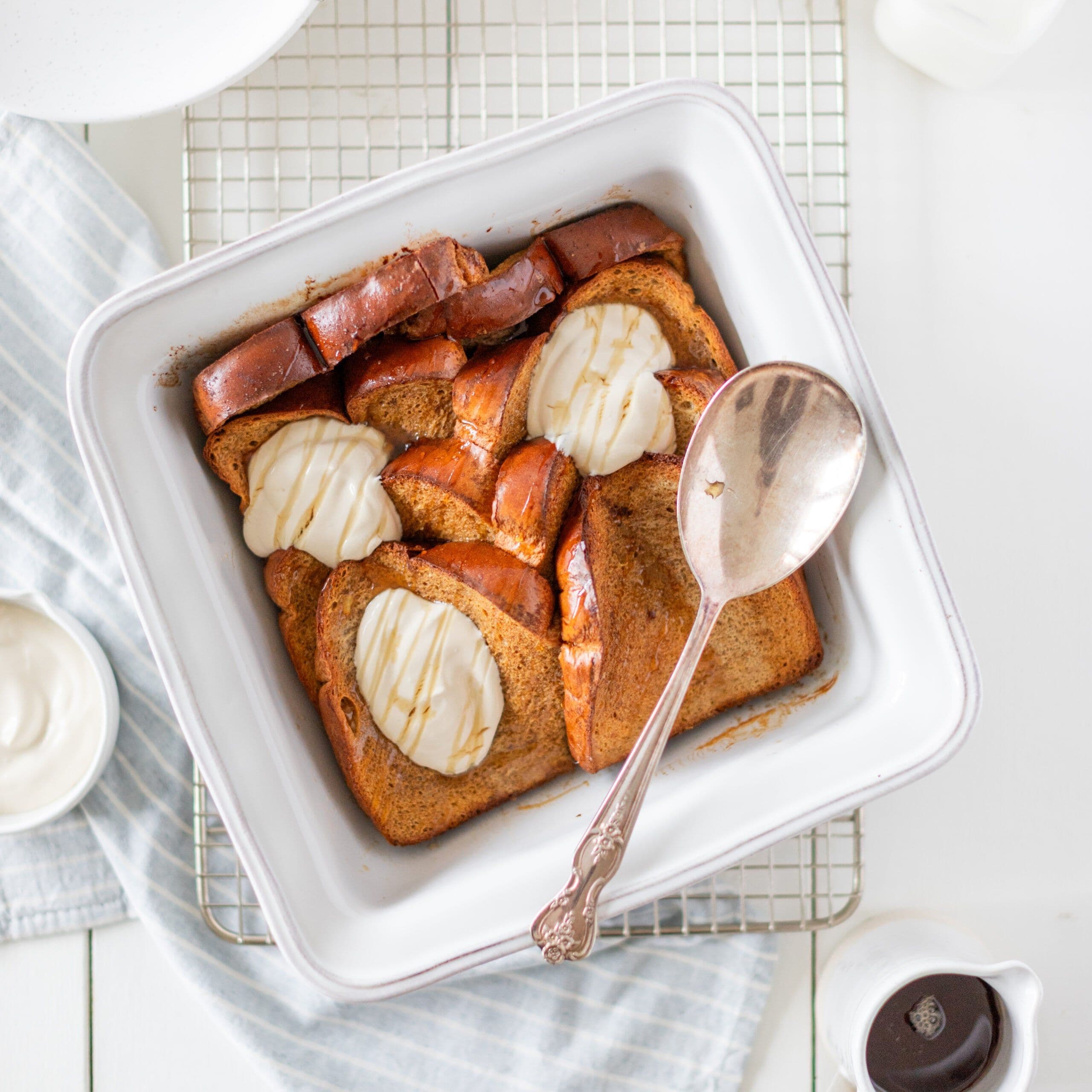 Cappuccino Baked French Toast banner image