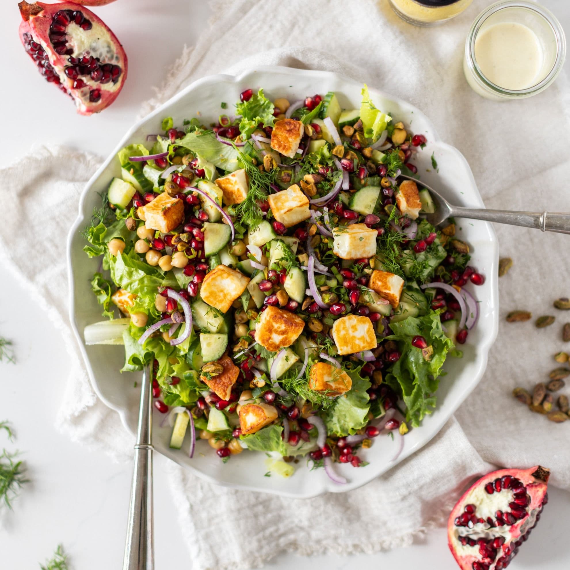 Pistachio Pomegranate Salad banner image