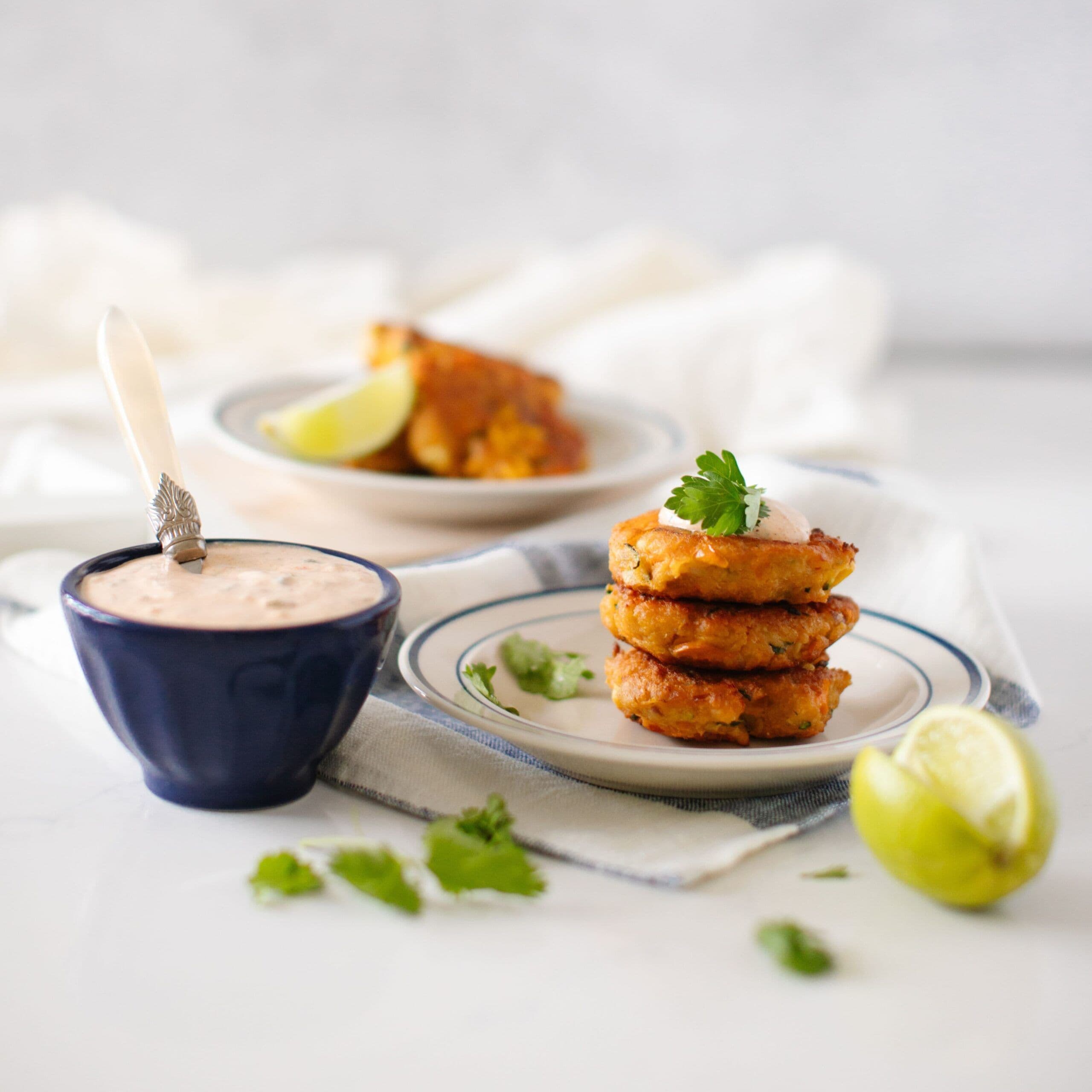 Chickpea Corn Fritters banner image