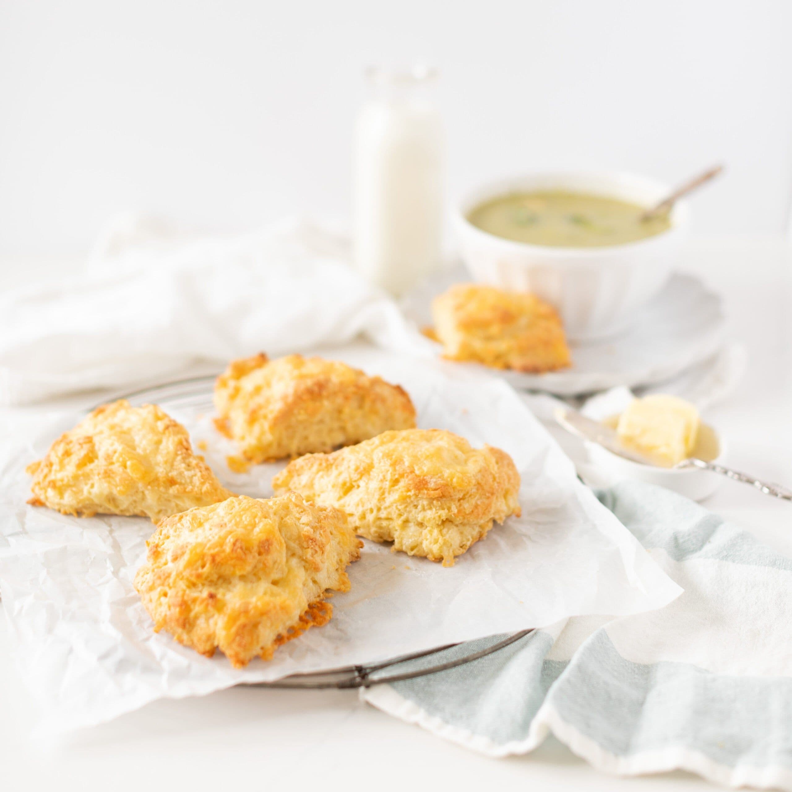 Irish Cheddar Buttermilk Biscuits banner image