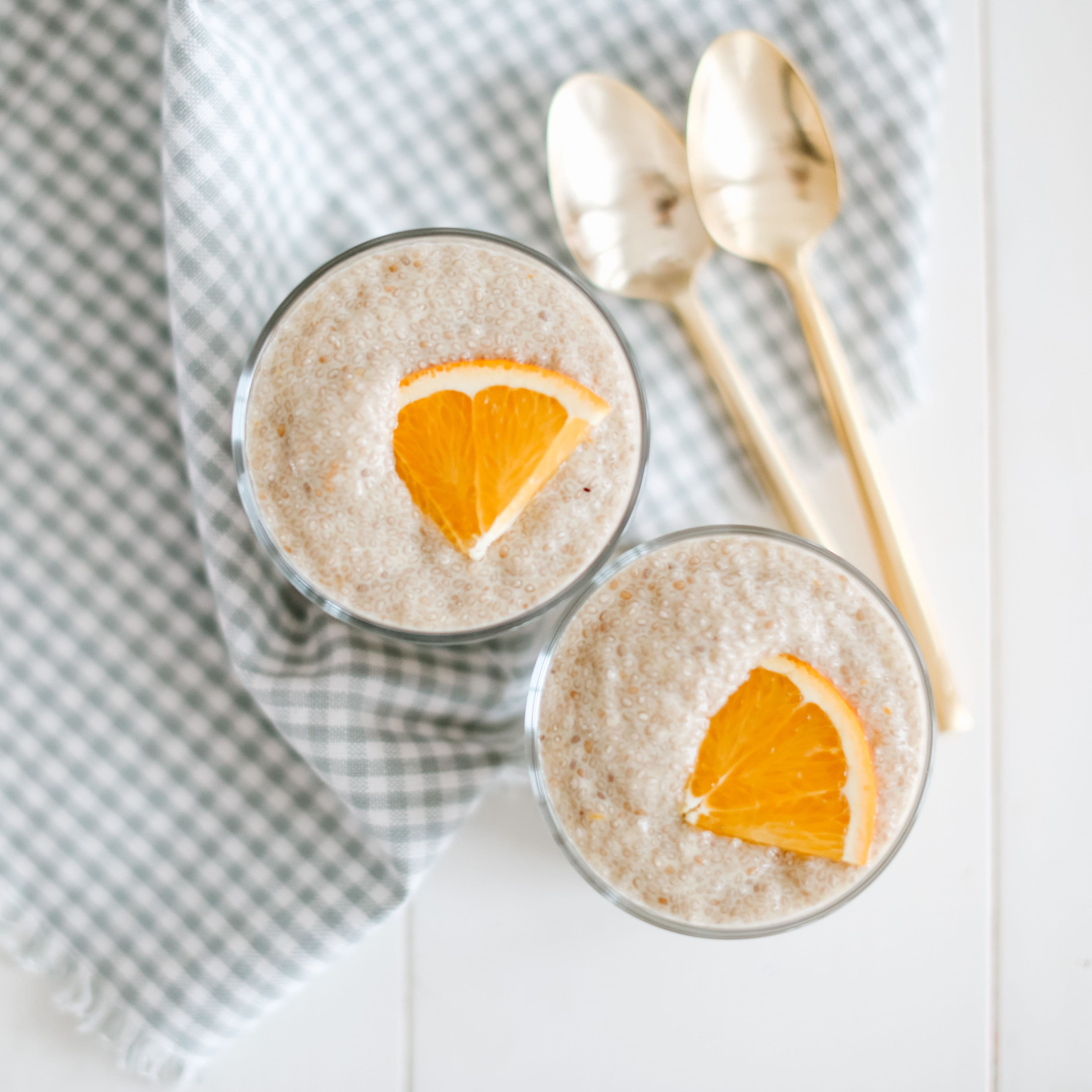 Creamy Orange Chia Pudding banner image