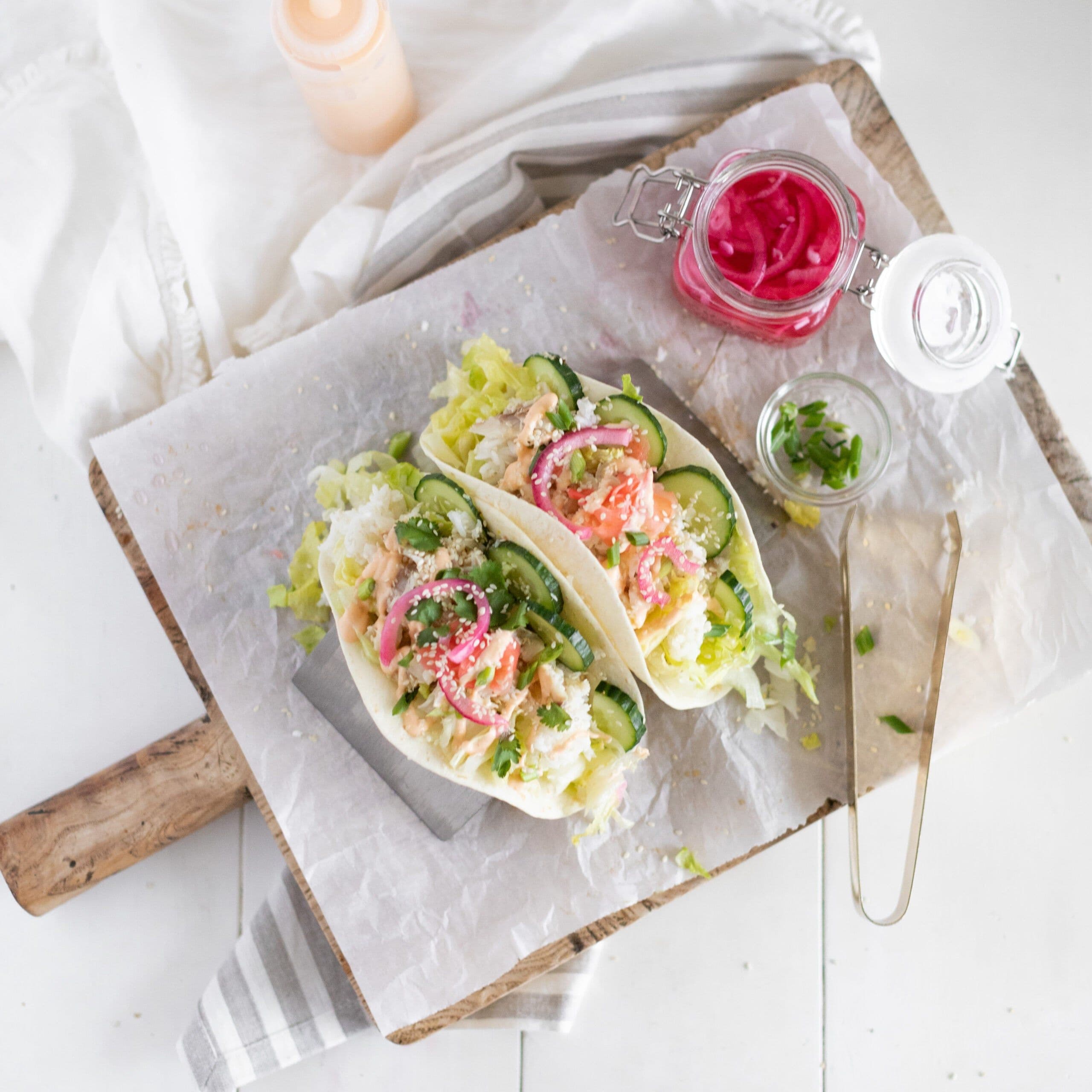 Miso Fish Tacos banner image