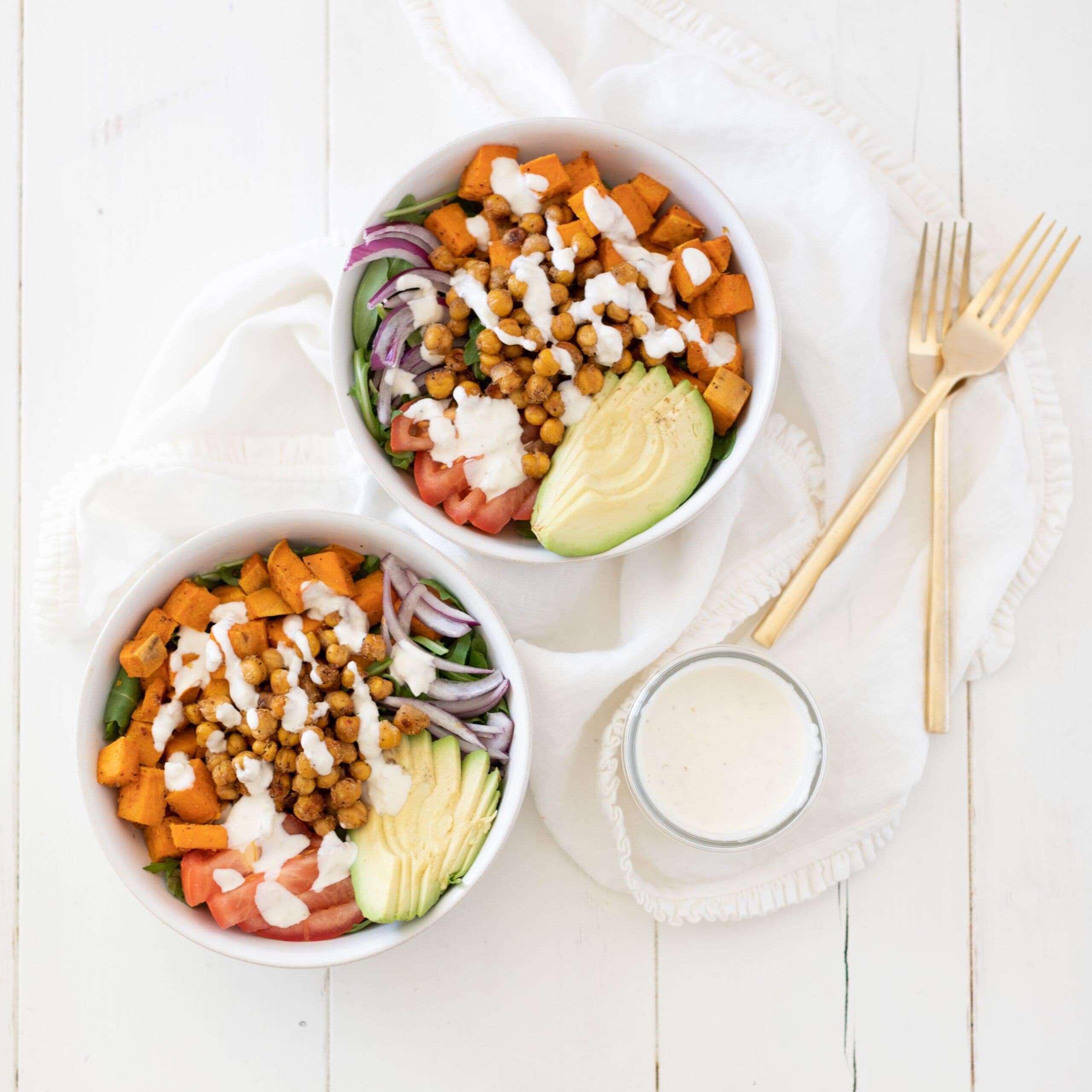Roasted Sweet Potato & Avocado Salad banner image