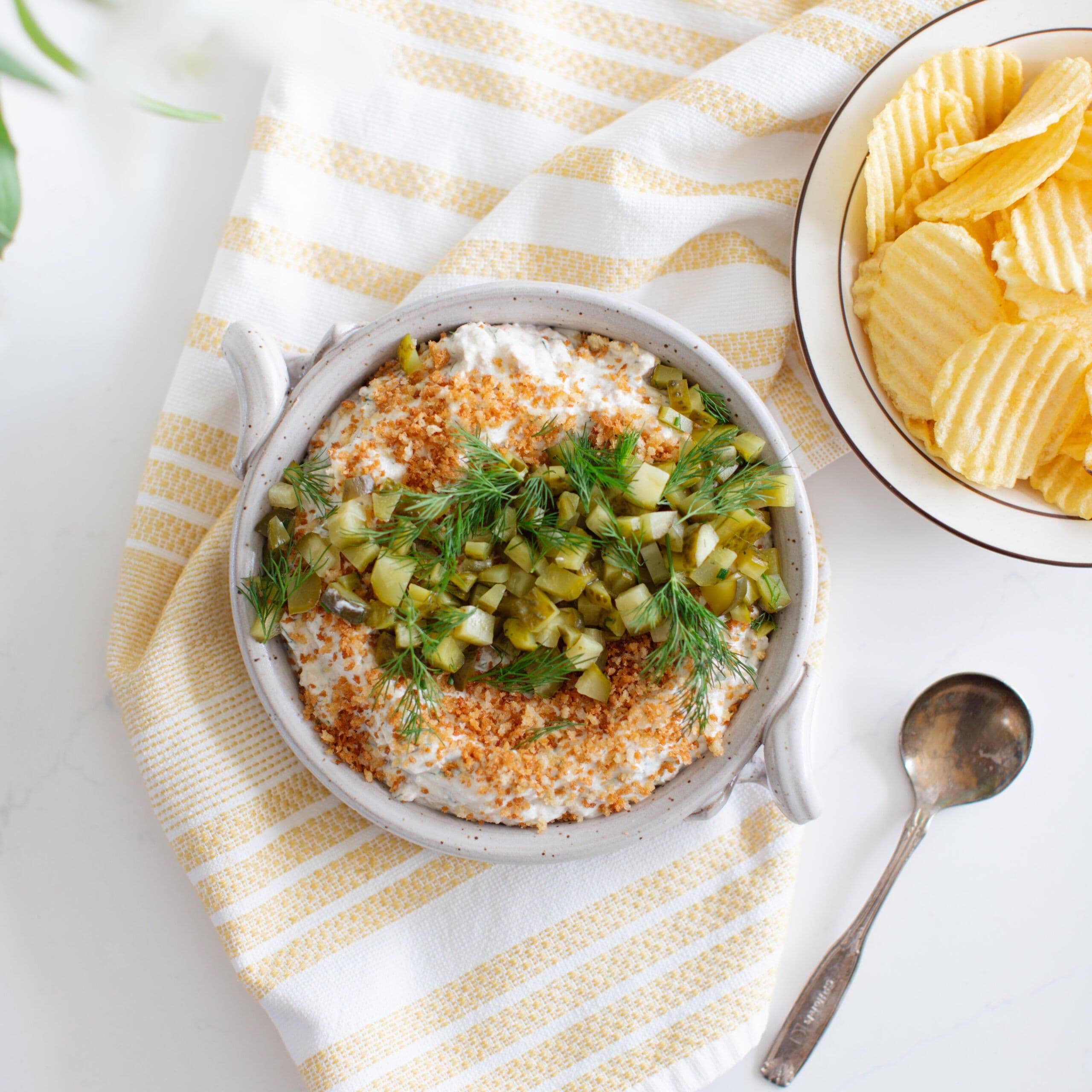 Fried Dill Pickle Dip banner image