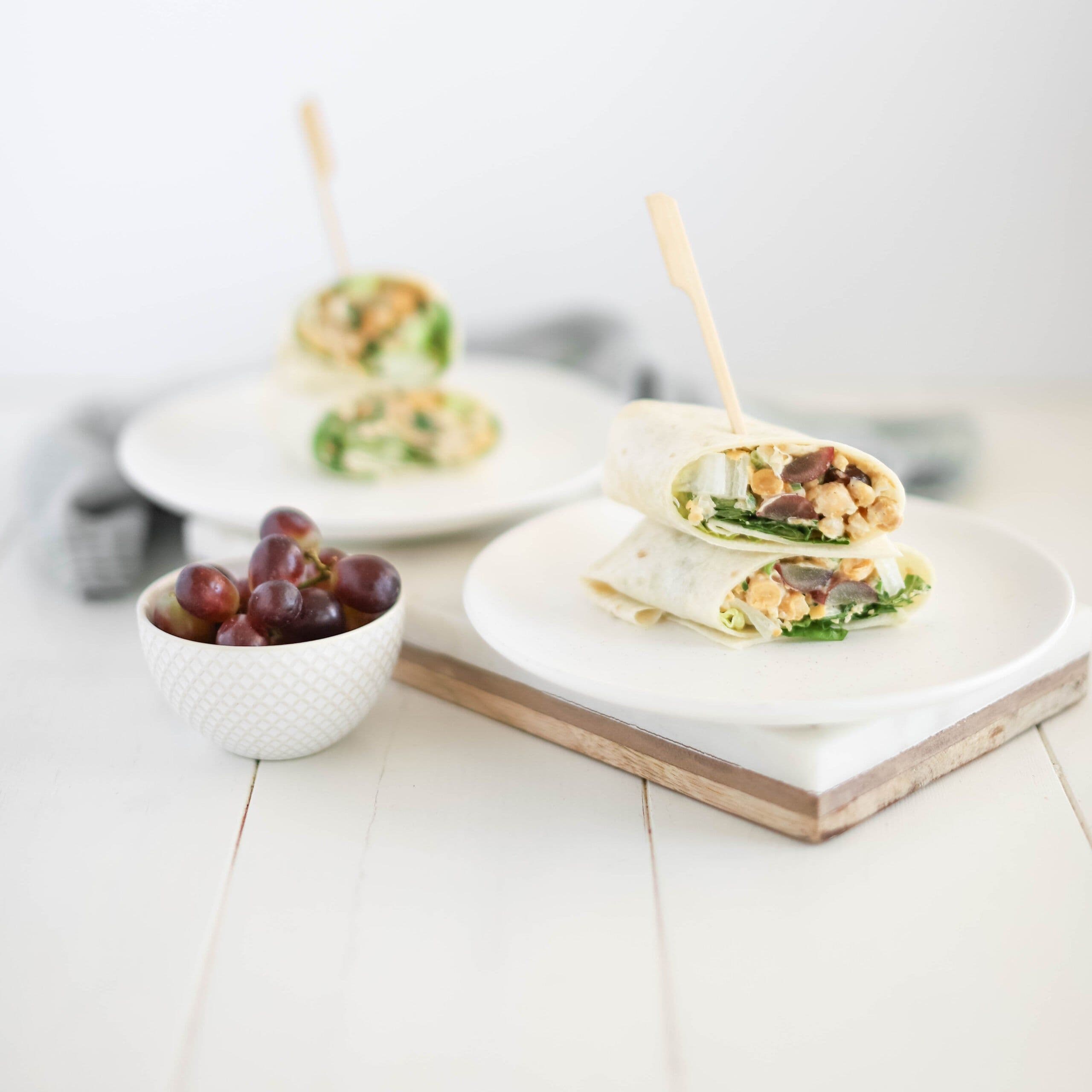 Chickpea Salad Wraps banner image
