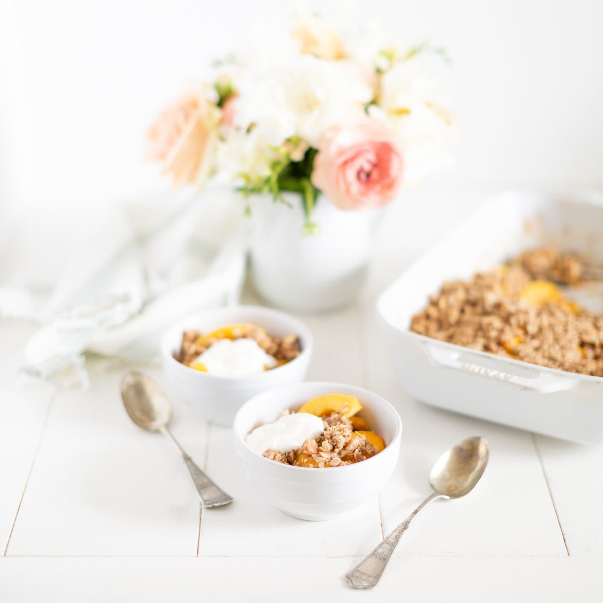 Peach Breakfast Crisp banner image